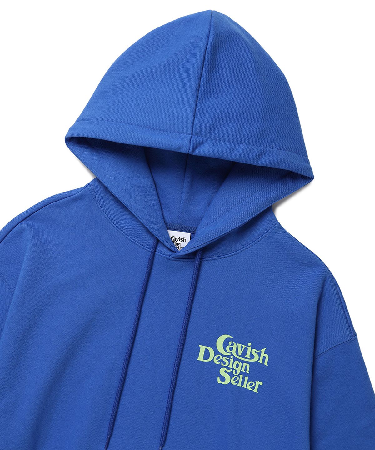 카비시(CAVISH) SELLER LOGO HOODIE BLUE(GREEN)(CV2BFUM400A)
