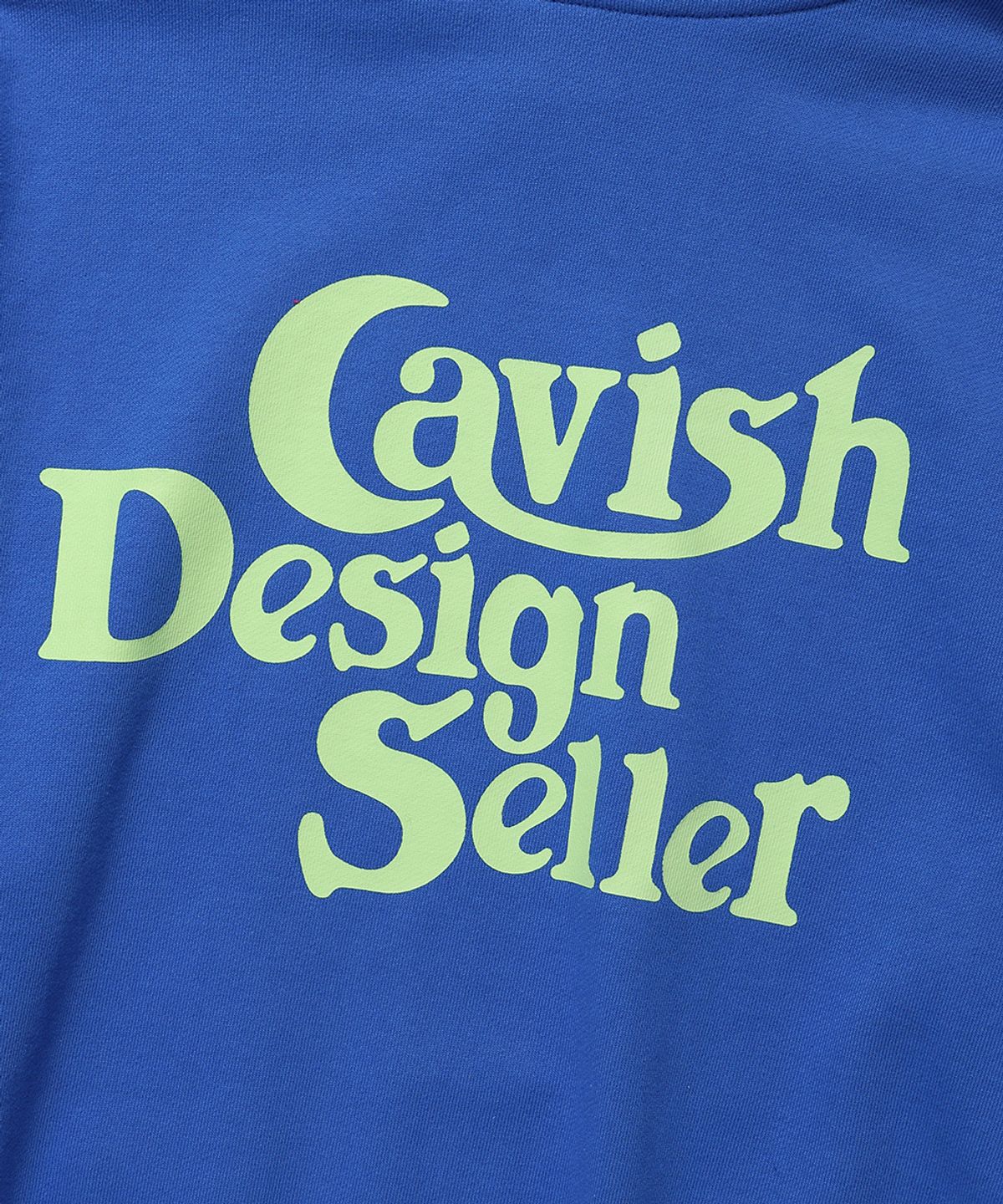 카비시(CAVISH) SELLER LOGO HOODIE BLUE(GREEN)(CV2BFUM400A)