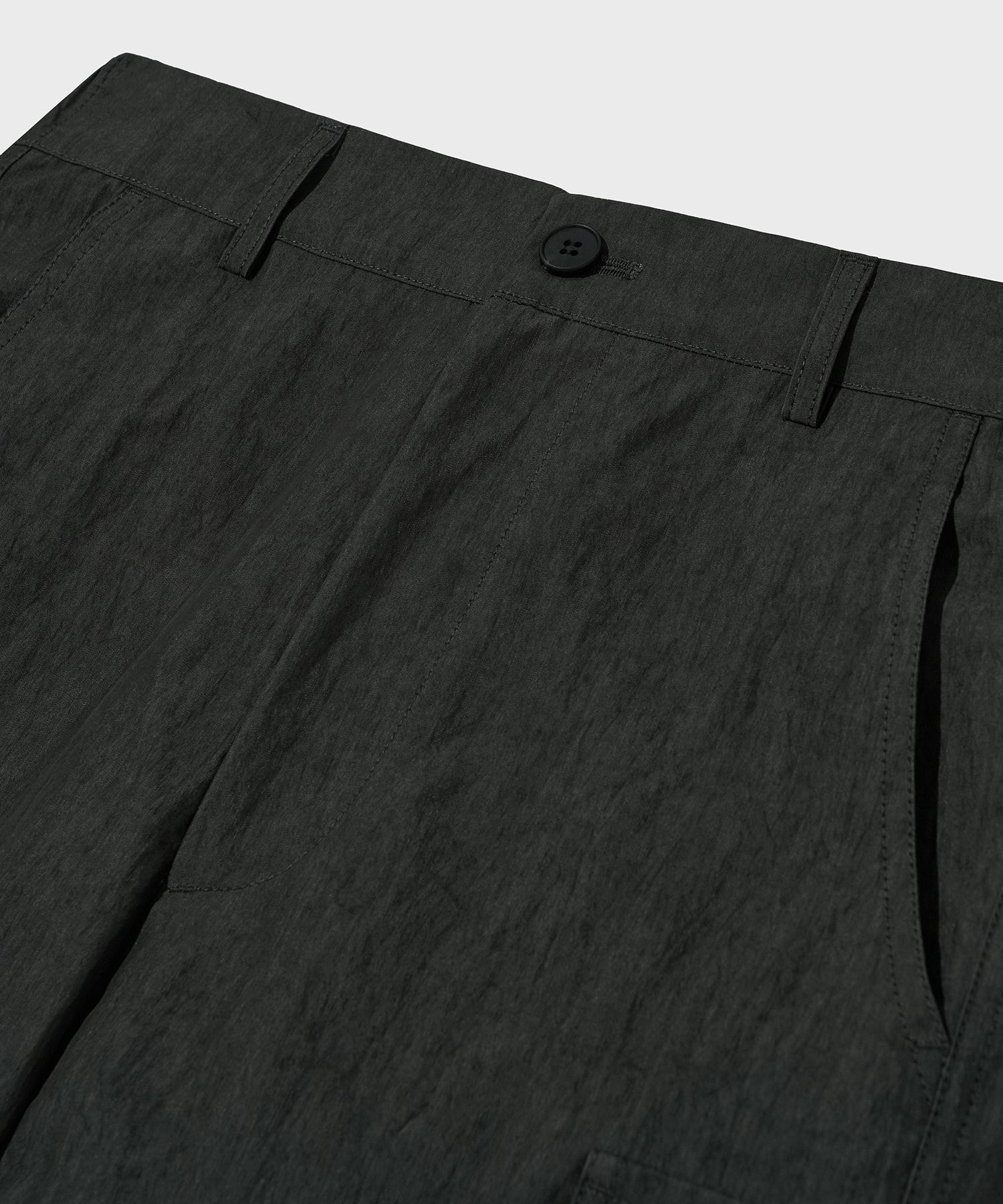 MUSINSA公式 | BEARDED KID Beetle Utility Pants Charcoal
