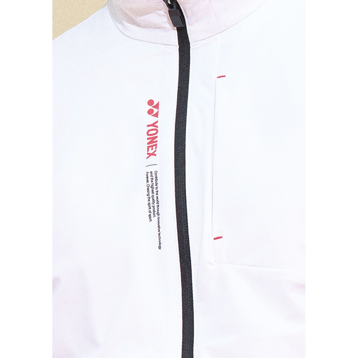 요넥스(YONEX) 221WU008F 화이트 여성 배색 트레이닝 자켓