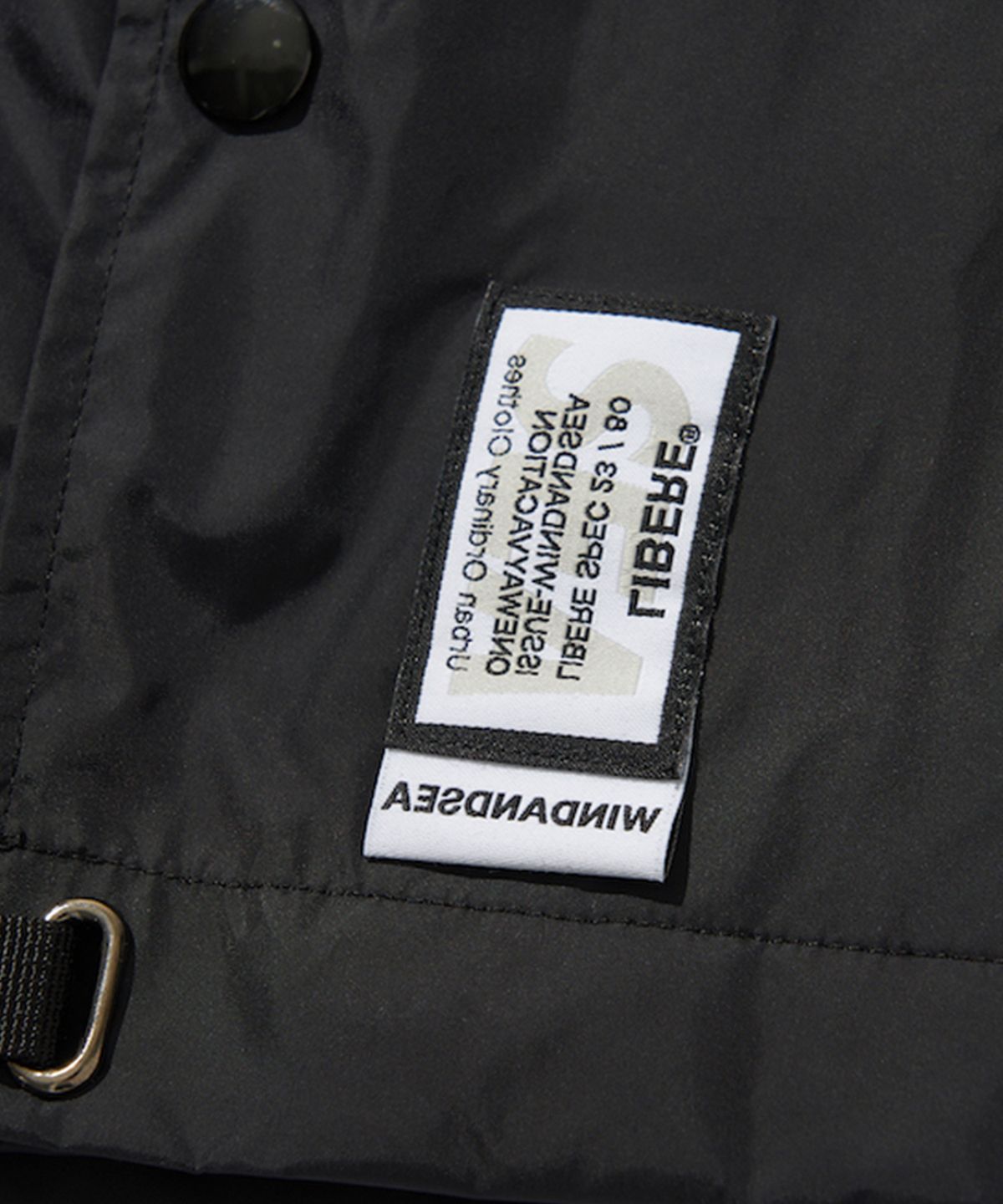 리베레(LIBERE) WDS X LIBERE COACH JACKET / BLACK