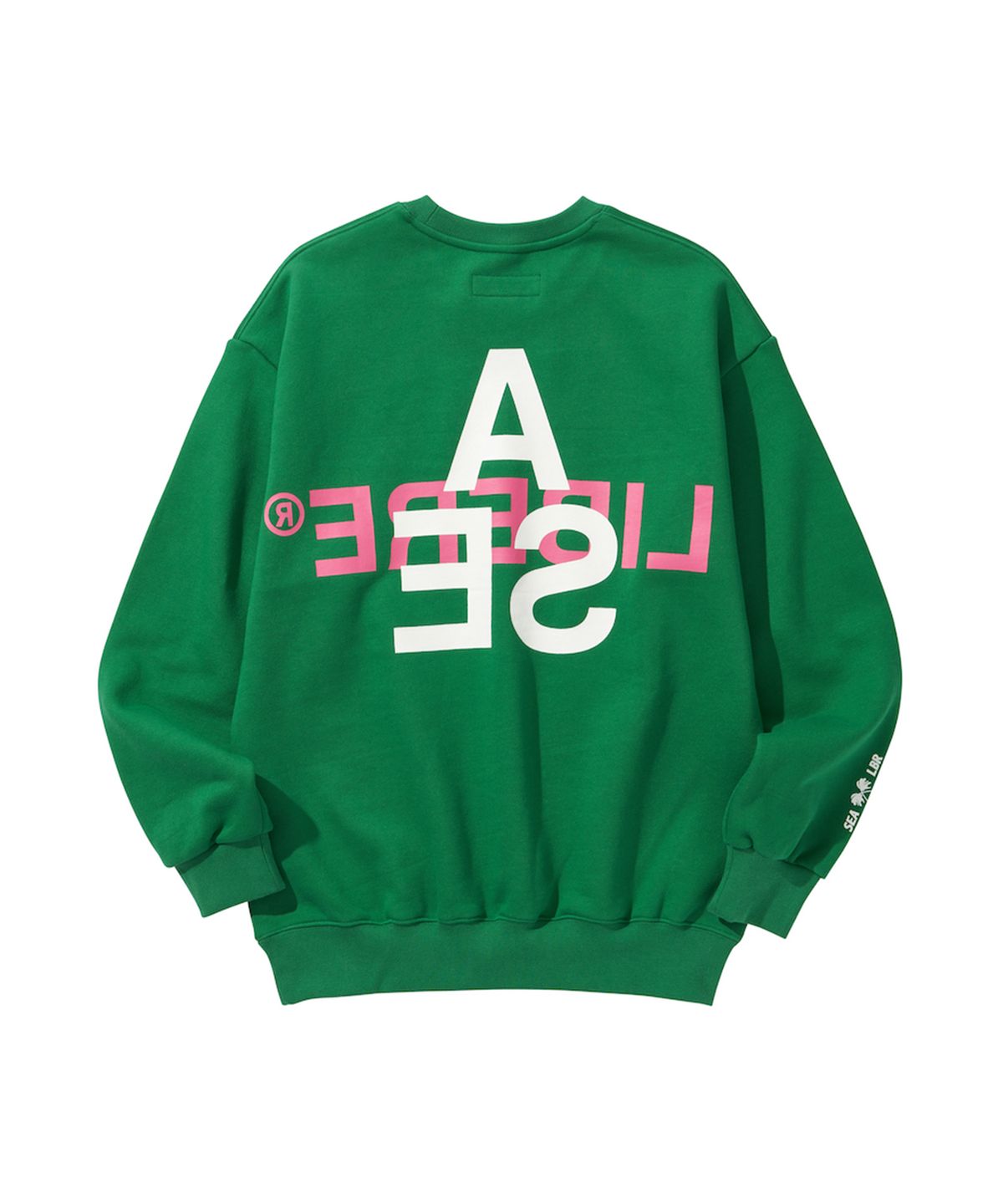 리베레(LIBERE) WDS X LIBERE CREWNECK SWEAT SHIRT / GREEN