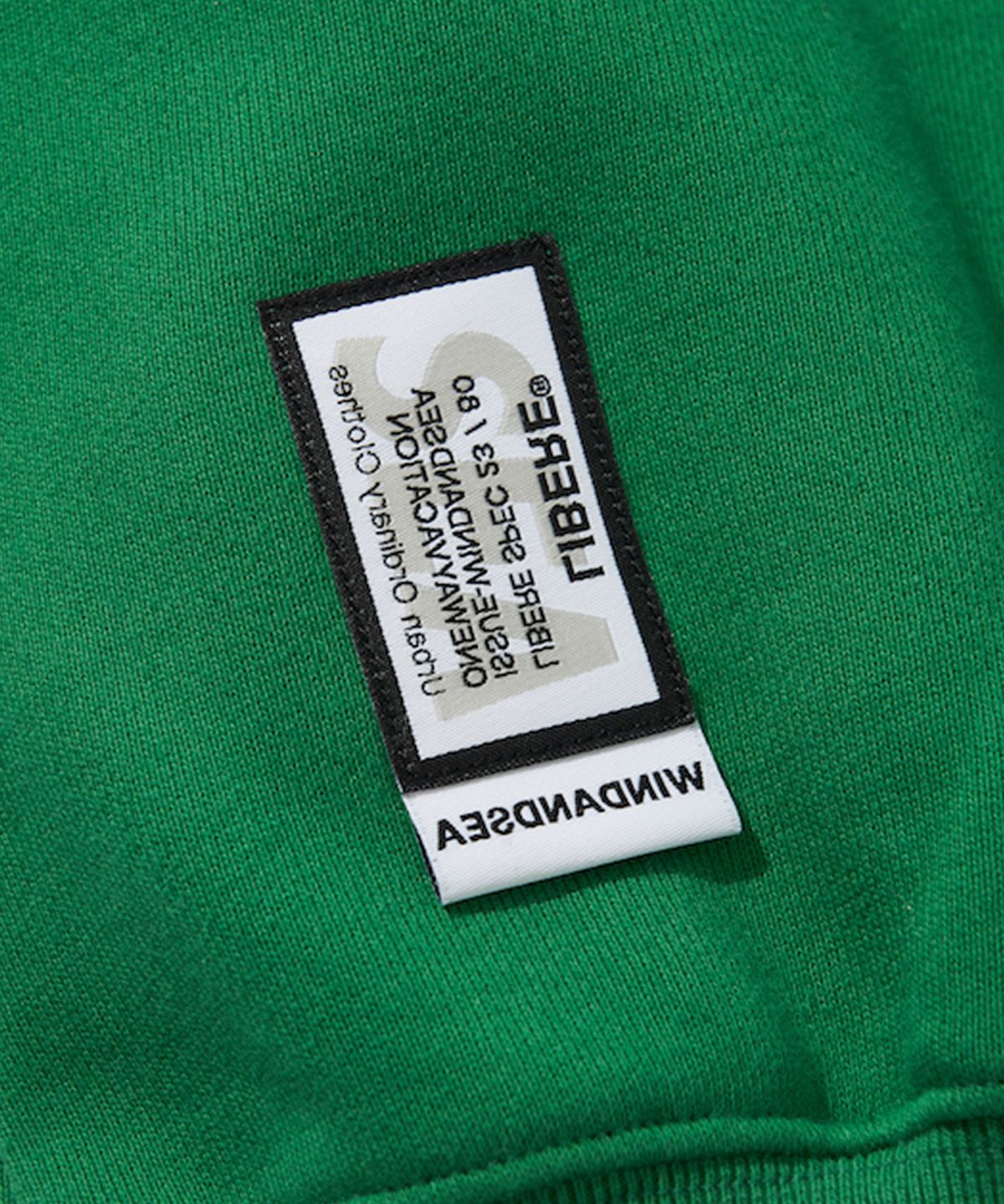 리베레(LIBERE) WDS X LIBERE CREWNECK SWEAT SHIRT / GREEN
