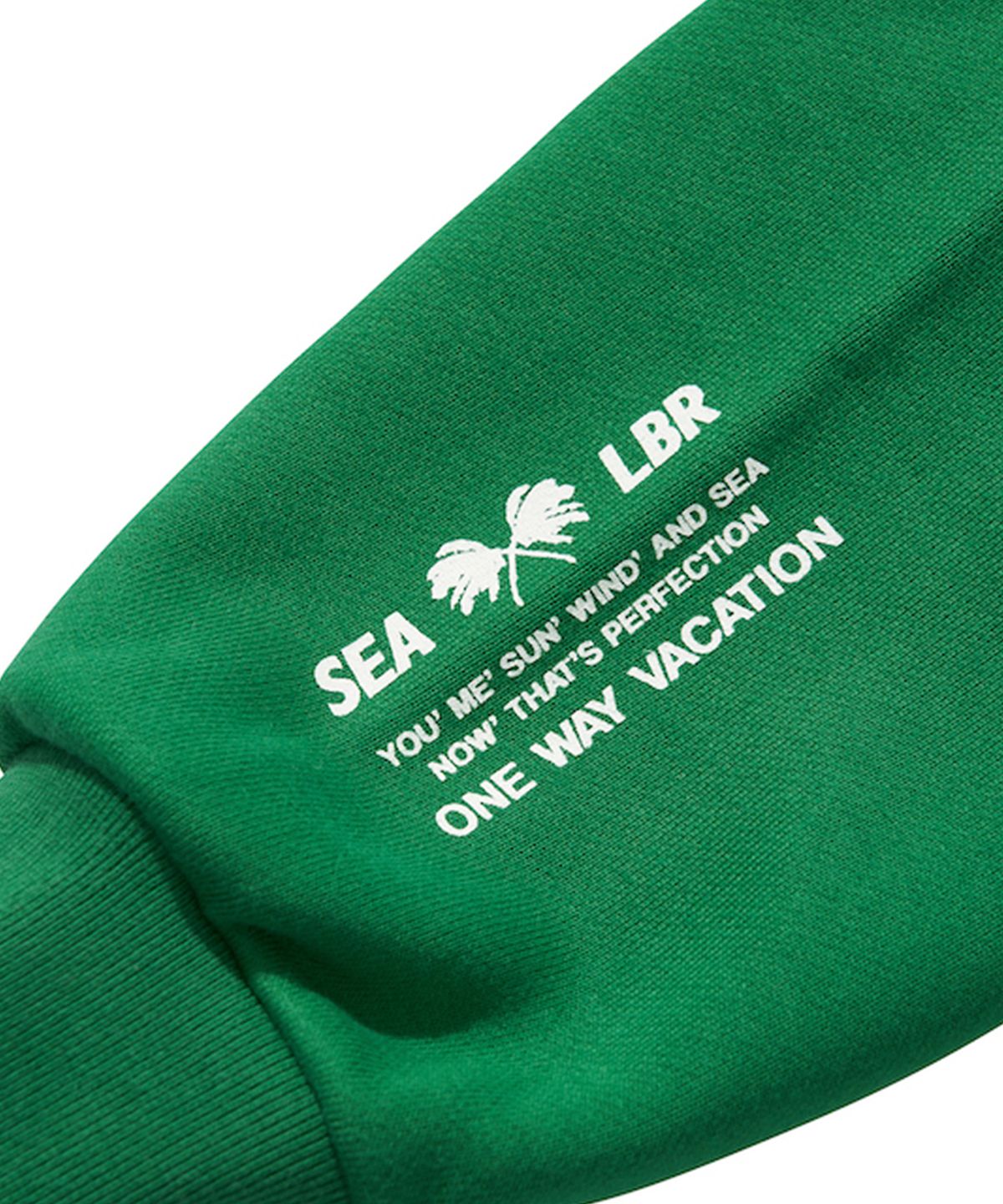 리베레(LIBERE) WDS X LIBERE CREWNECK SWEAT SHIRT / GREEN