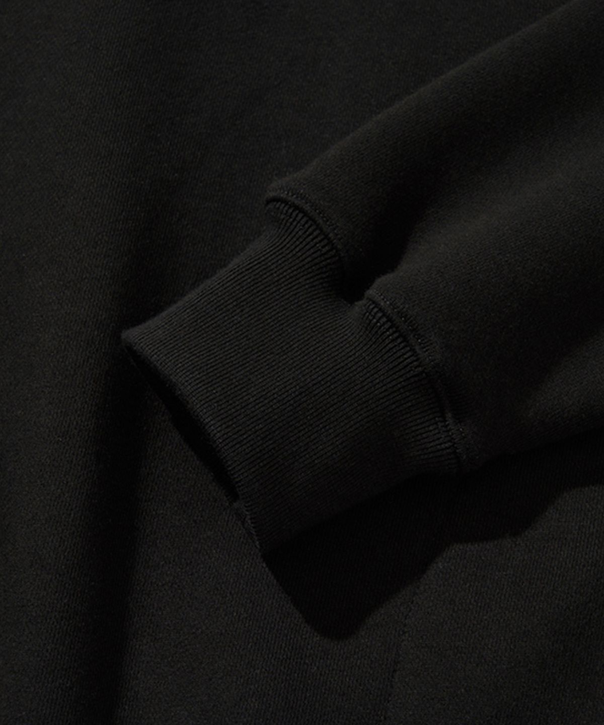리베레(LIBERE) WDS X LIBERE HARF-ZIP HOODIE / BLACK