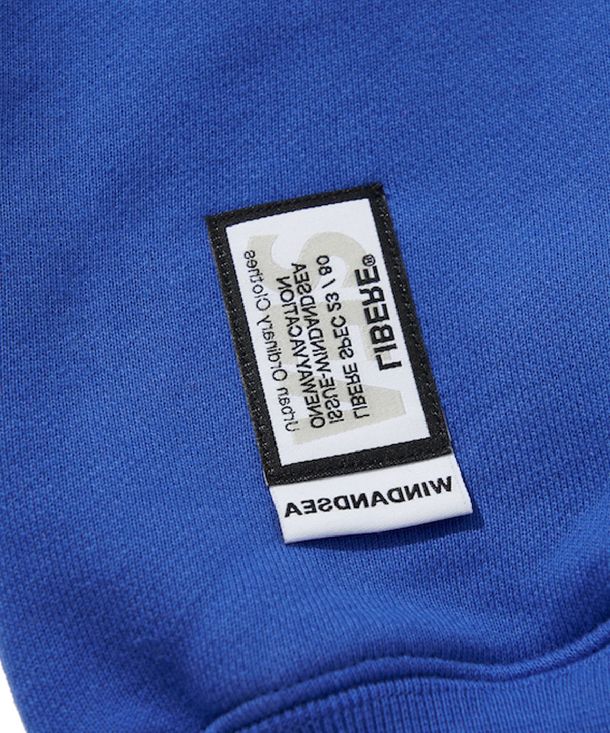 리베레(LIBERE) WDS X LIBERE HARF-ZIP HOODIE / ROYAL BLUE