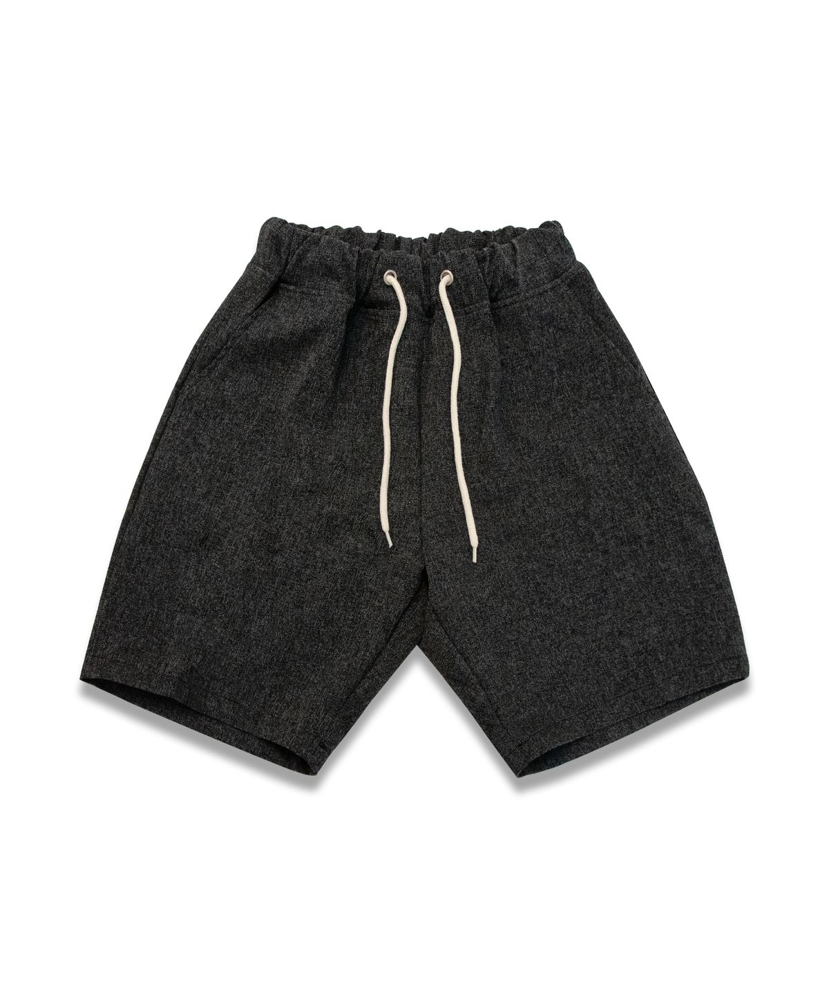 유니어패럴(UNI APPAREL) 웨이브 스판 밴딩 쇼츠 차콜
