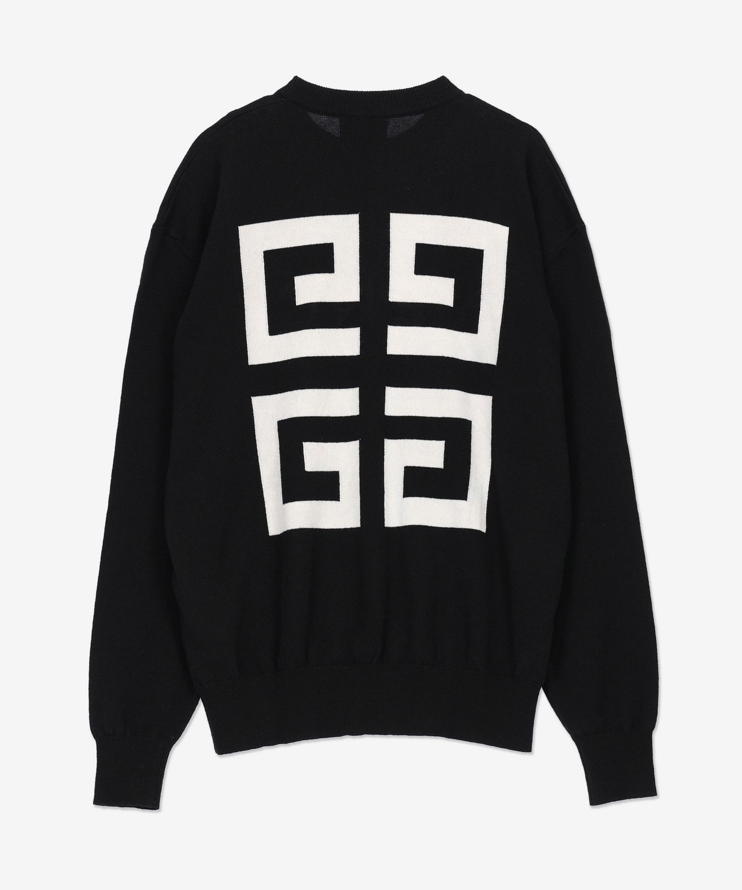 MUSINSA公式 | GIVENCHY 4G Logo Knitwear - Black / BW90CU4Z9S004