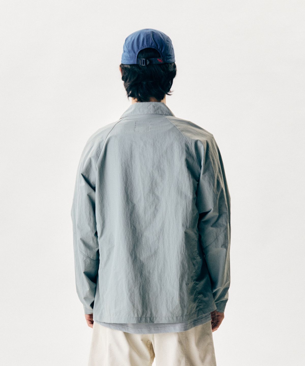 그라미치(GRAMICCI) 나일론 리버 뱅크 셔츠 Limestone Grey