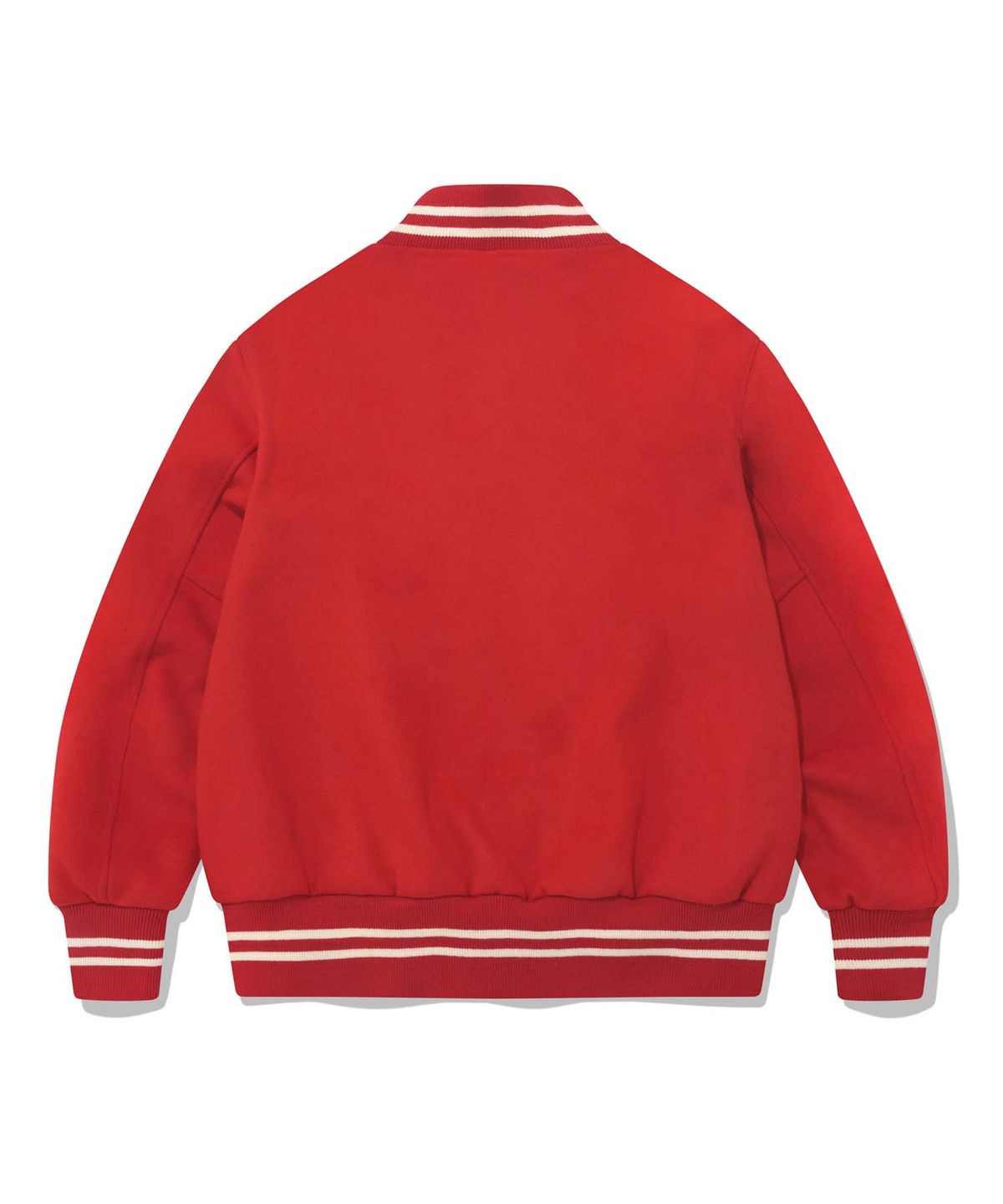 리트리버클럽(RETRIEVER CLUB) CHAIN VARSITY JACKET [RED]