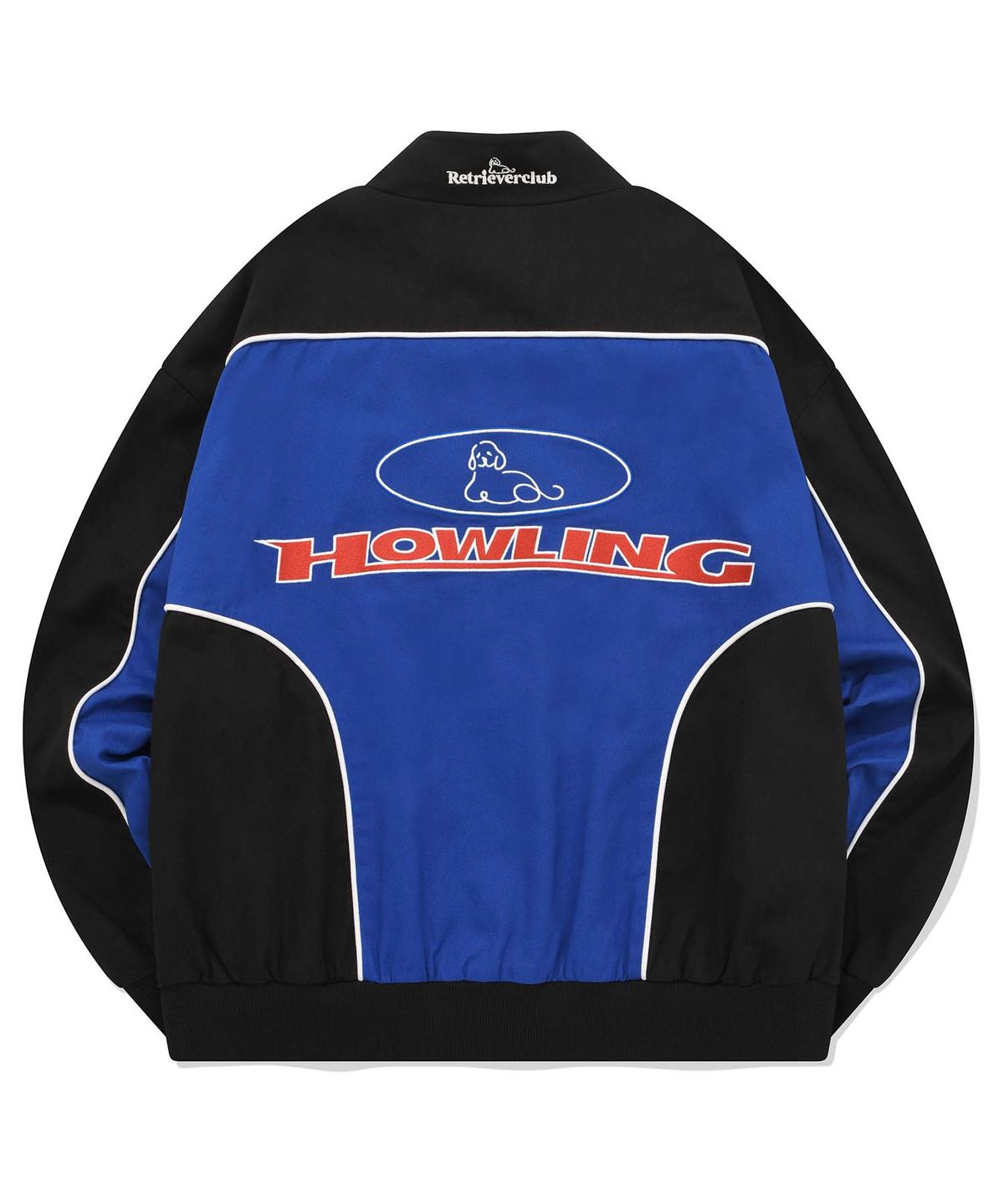 리트리버클럽(RETRIEVER CLUB) NASCAR JACKET [BLUE]