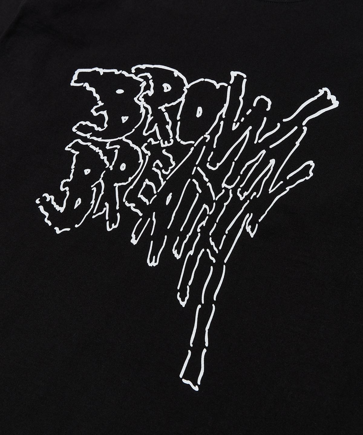 브라운브레스(BROWNBREATH) WARP LONGSLEEVE - BLACK