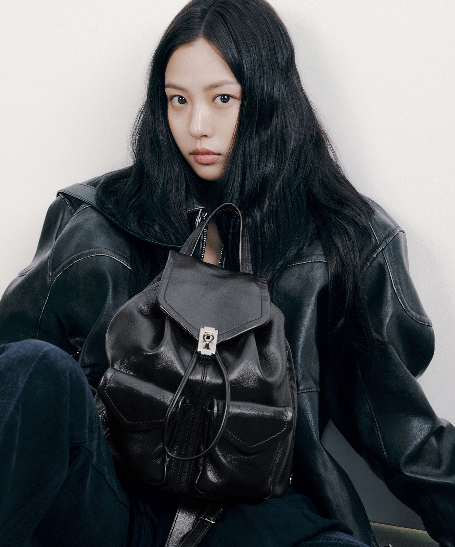MUSINSA | VUNQUE Occam Doux Double pocket Backpack M _3colors