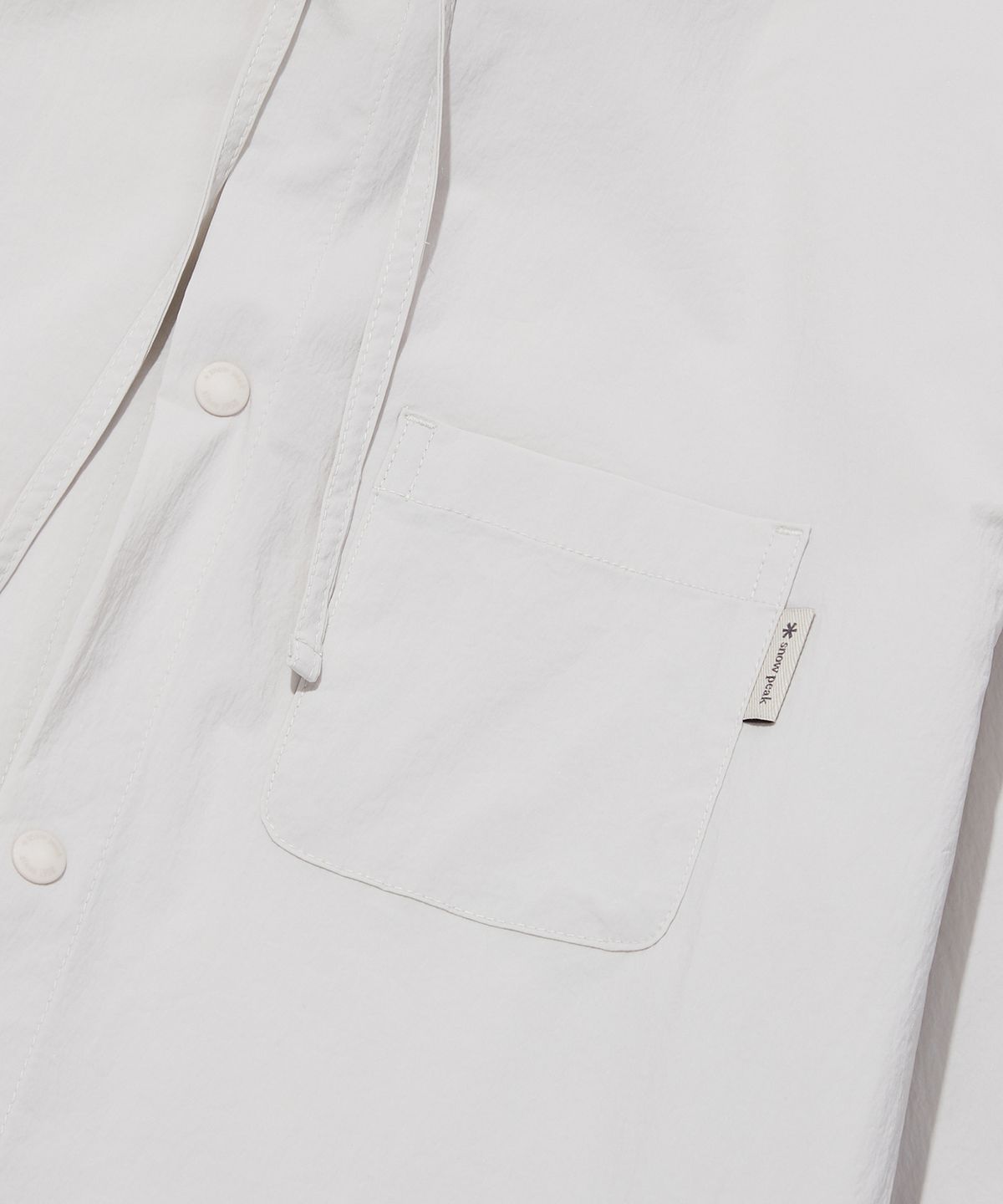 스노우피크 어패럴(SNOWPEAK APPAREL) 루트 썬그립 바람막이 Light Beige (S23MURWB22)
