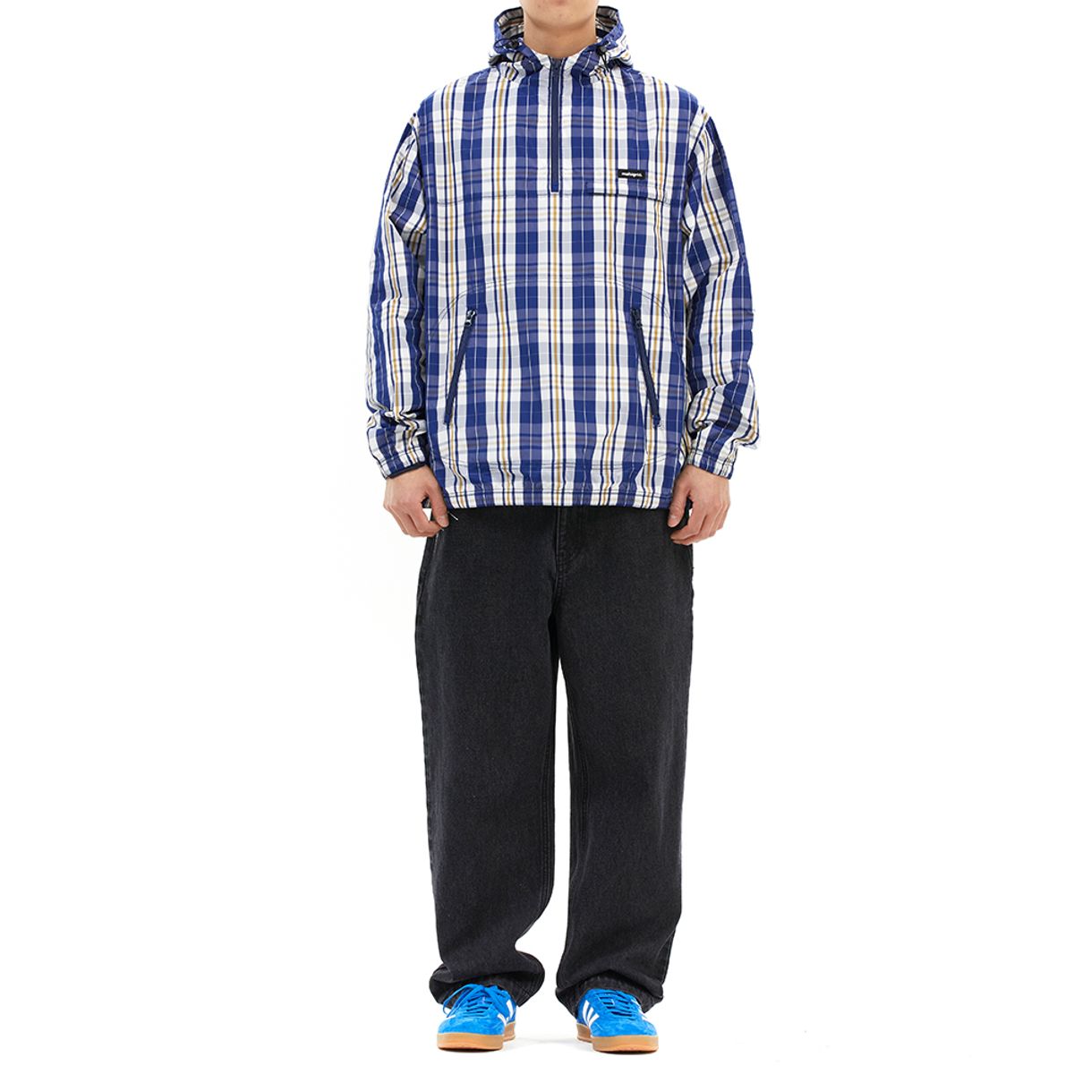 마하그리드(MAHAGRID) STITCH ANORAK JACKET NAVY(MG2DSMB961A)