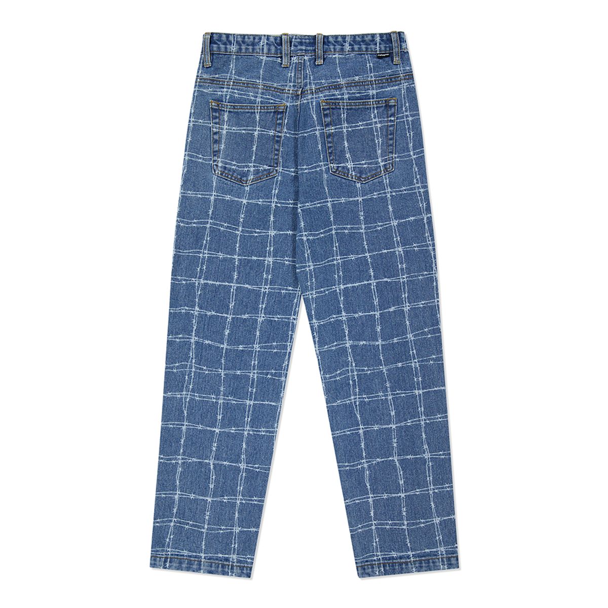 마하그리드(MAHAGRID) WIRE DENIM PANT BLUE(MG2DSMPA10A)