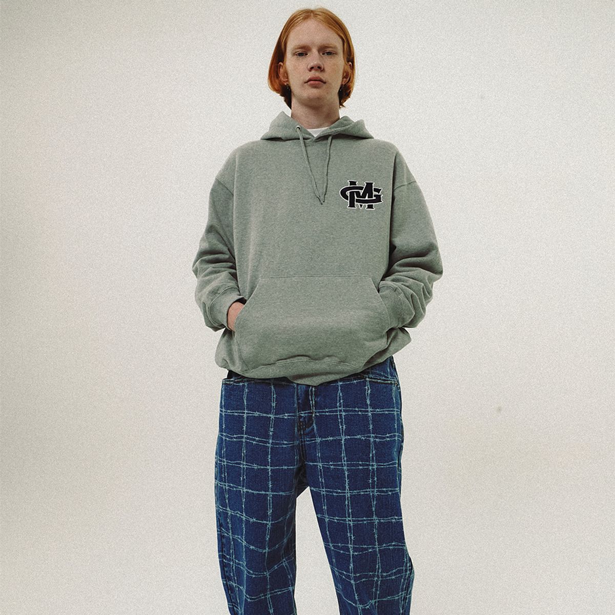 마하그리드(MAHAGRID) WIRE DENIM PANT BLUE(MG2DSMPA10A)