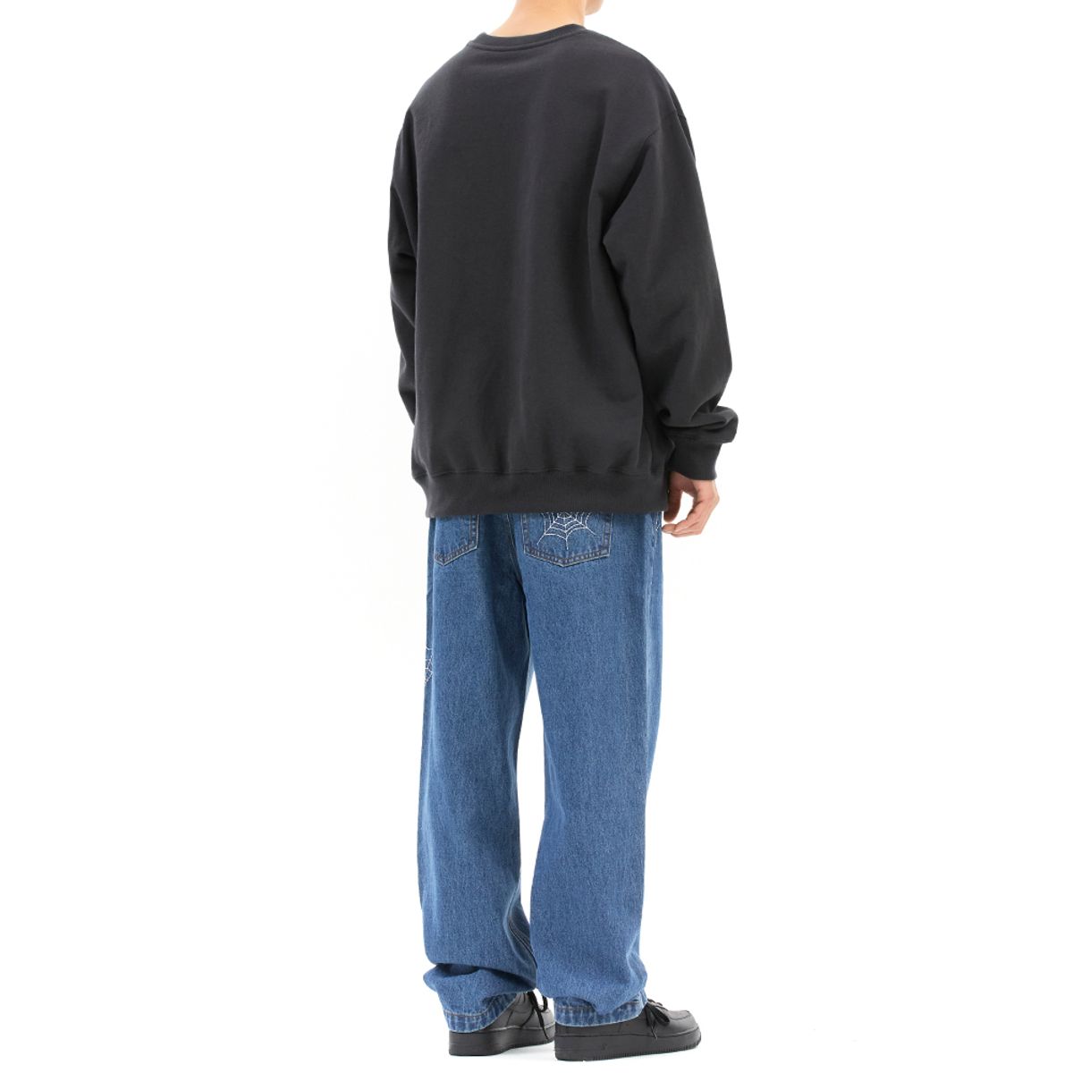 마하그리드(MAHAGRID) SKELETON RIDER SWEATSHIRT CHARCOAL(MG2DSMM443A)