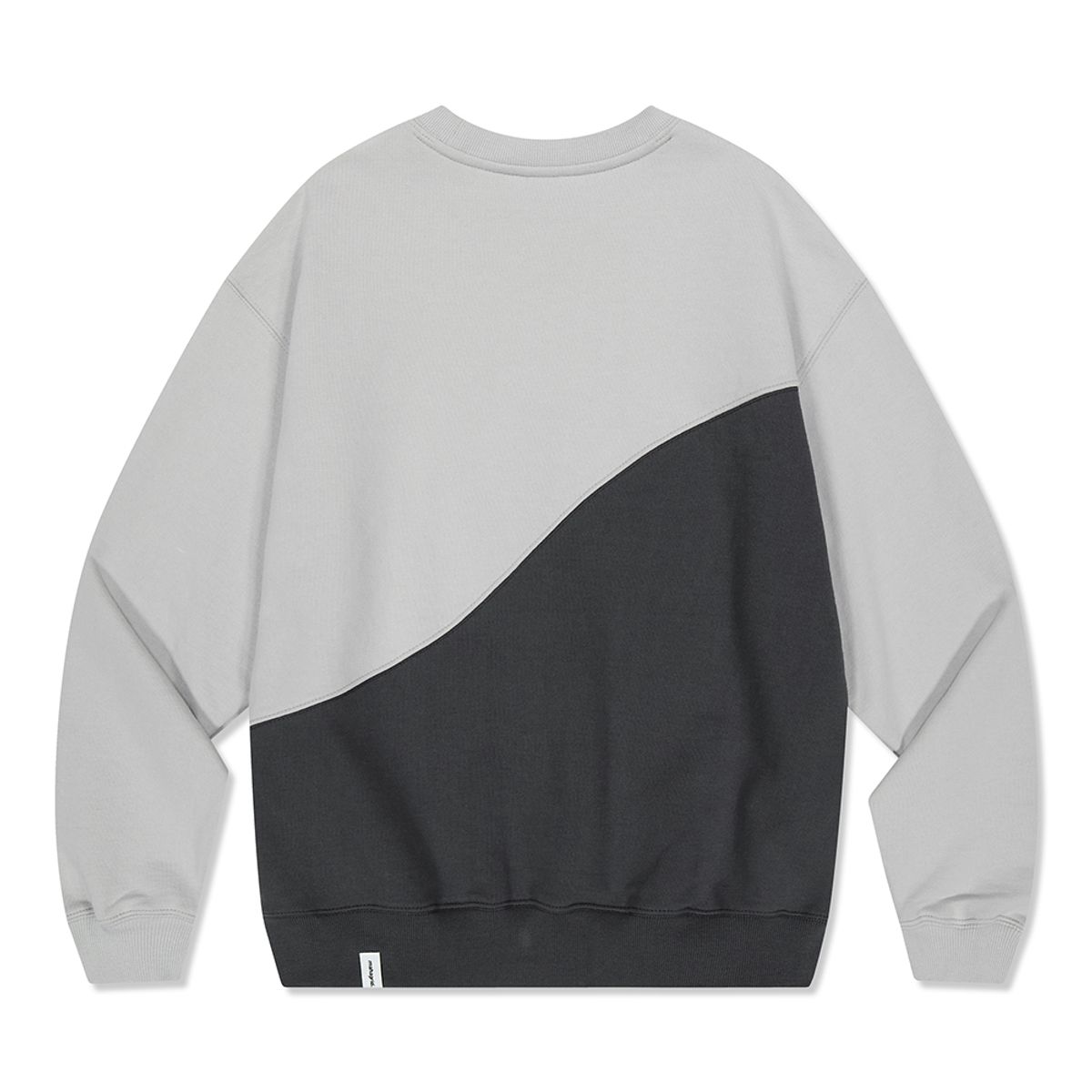 마하그리드(MAHAGRID) COLOR BLOCK SWEATSHIRT GREY(MG2DSMM445A)