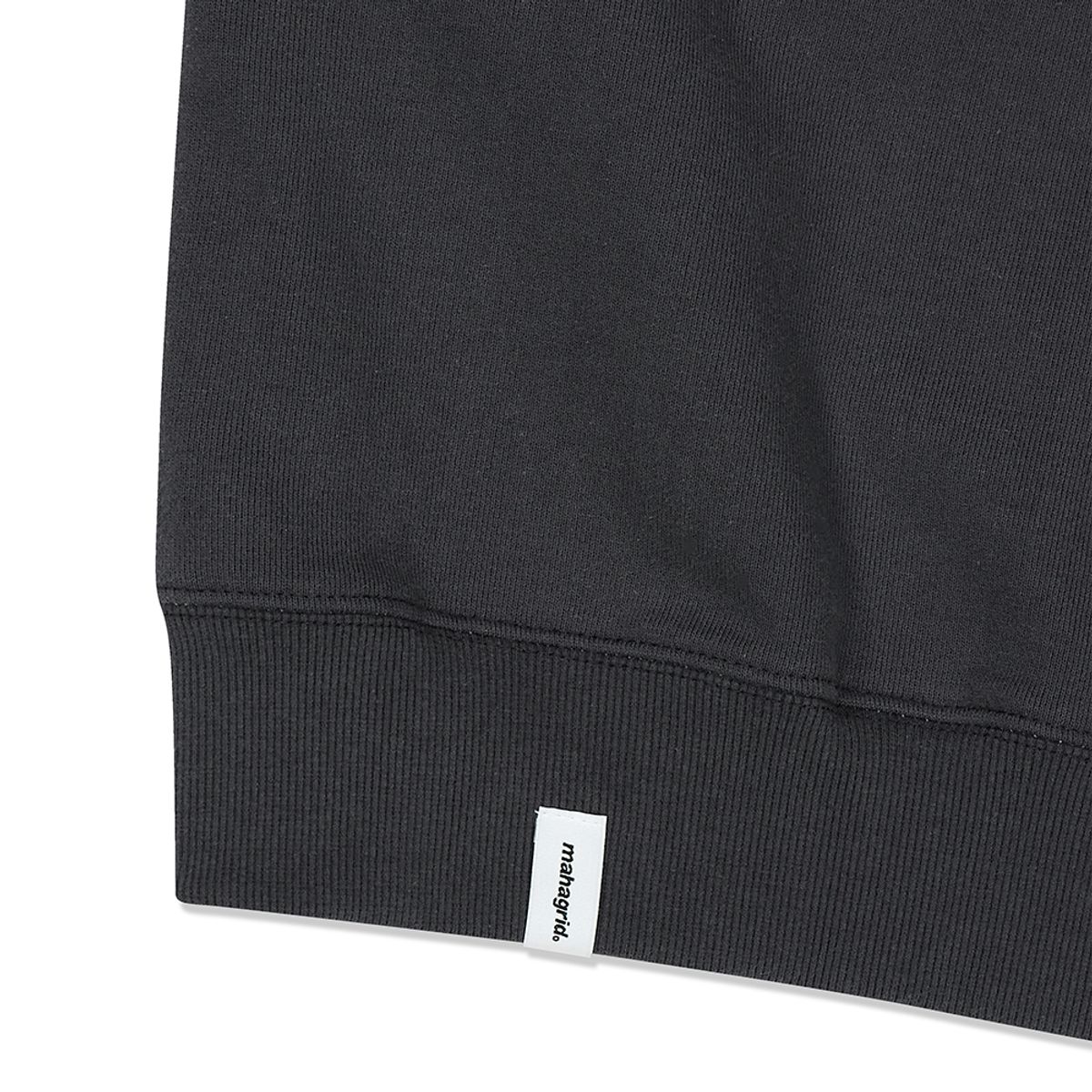 마하그리드(MAHAGRID) COLOR BLOCK SWEATSHIRT GREY(MG2DSMM445A)