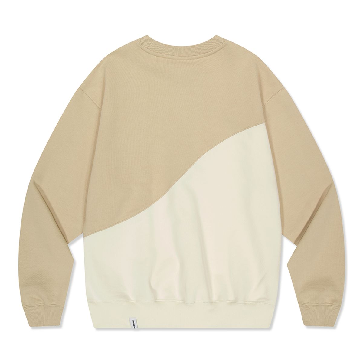 마하그리드(MAHAGRID) COLOR BLOCK SWEATSHIRT BEIGE(MG2DSMM445A)