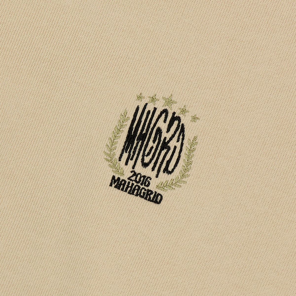 마하그리드(MAHAGRID) COLOR BLOCK SWEATSHIRT BEIGE(MG2DSMM445A)