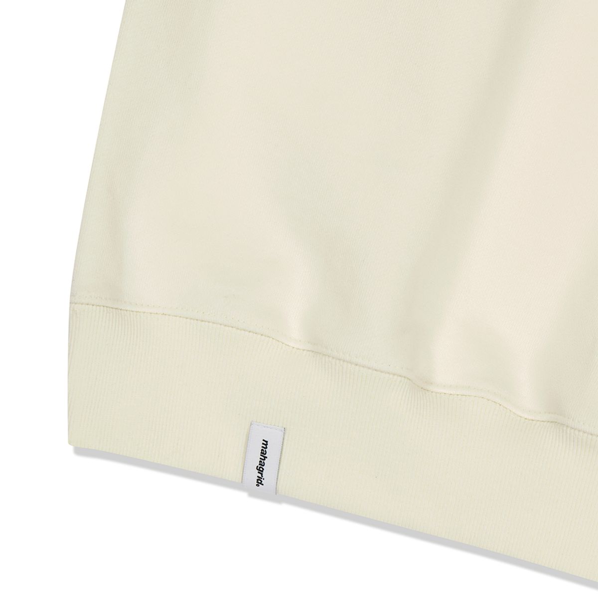 마하그리드(MAHAGRID) COLOR BLOCK SWEATSHIRT BEIGE(MG2DSMM445A)