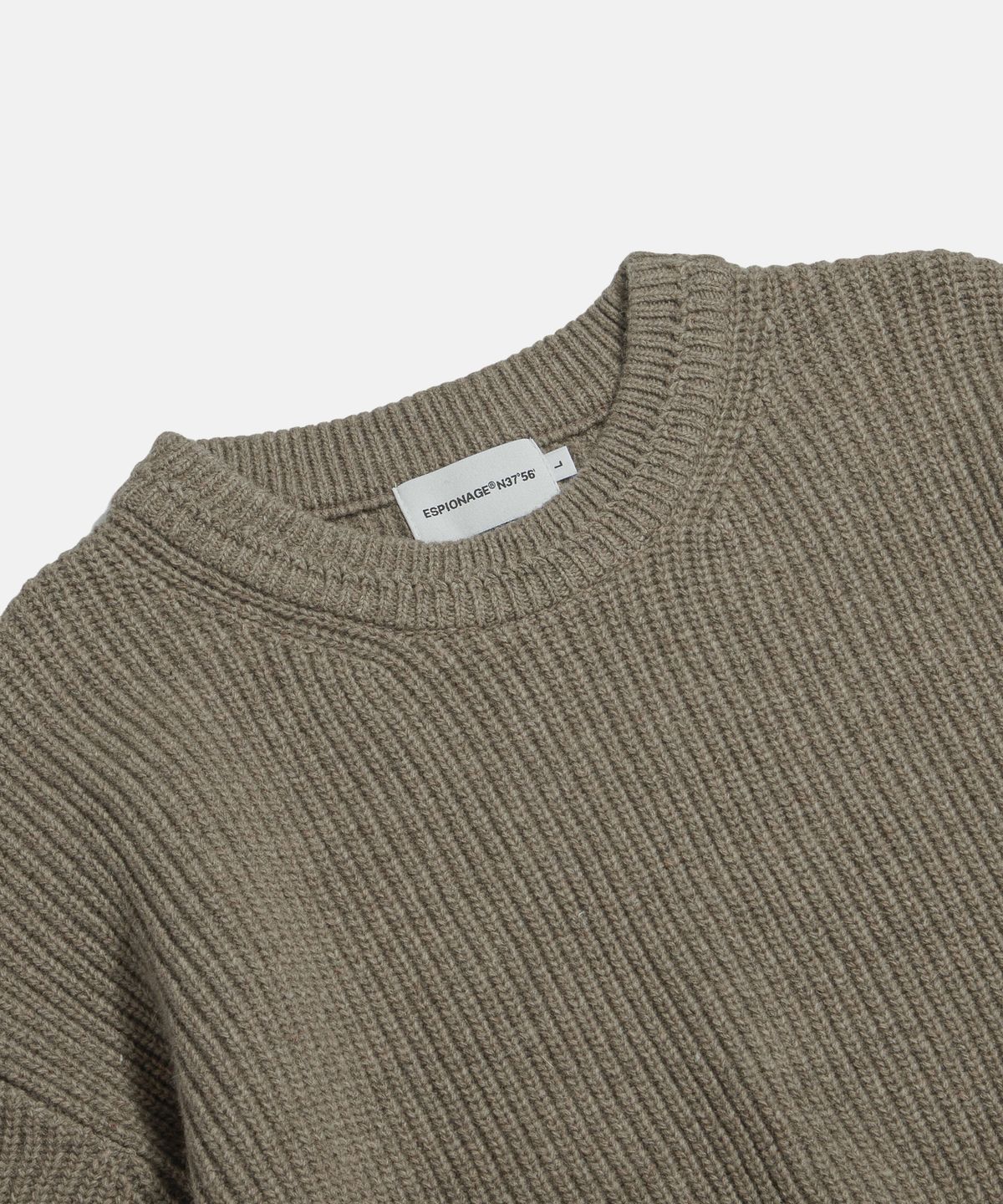 에스피오나지(ESPIONAGE) Miller Knit Sweater Dust