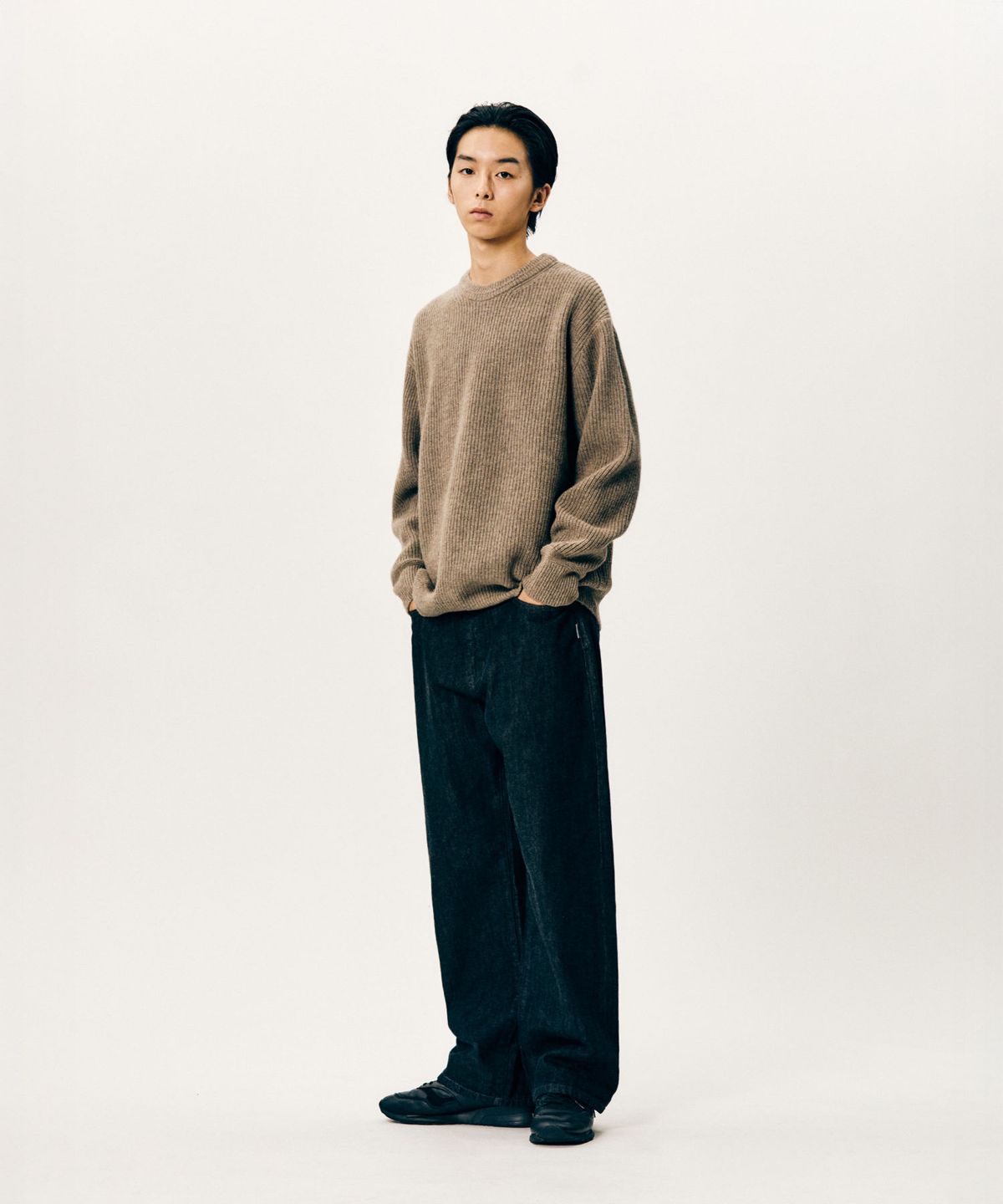 에스피오나지(ESPIONAGE) Miller Knit Sweater Dust