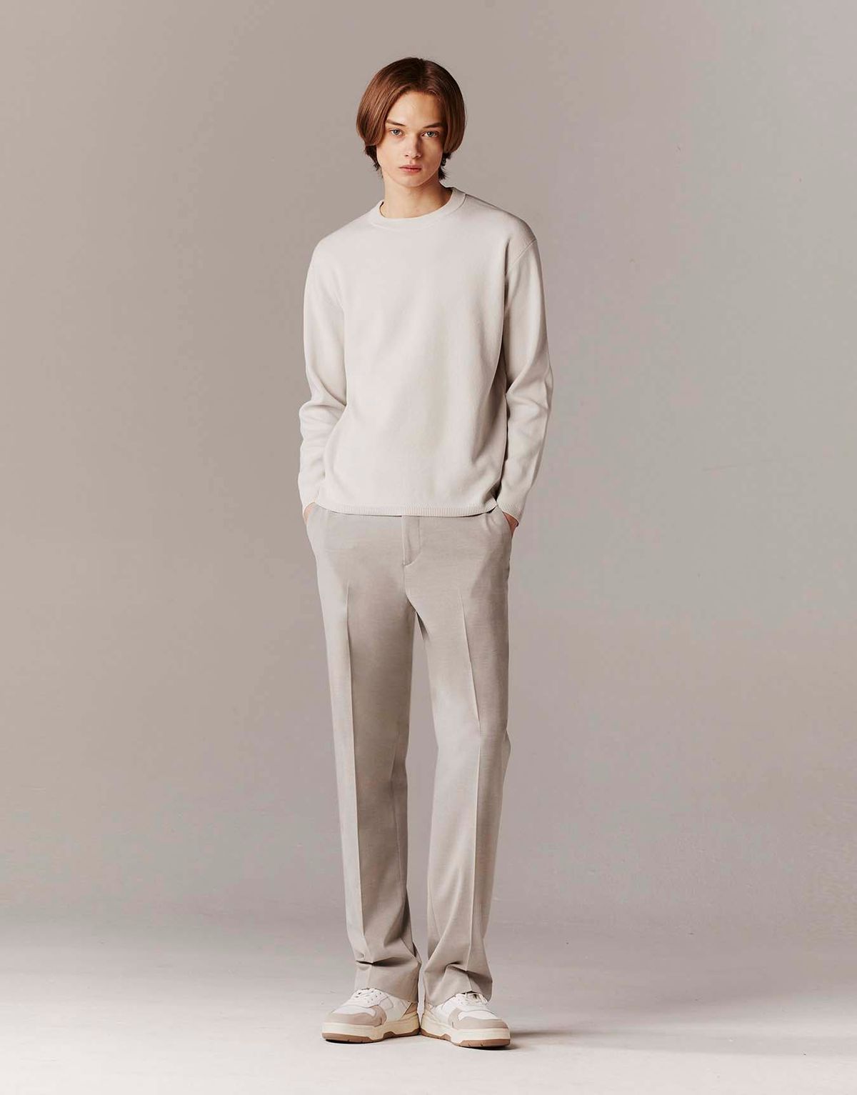 컨셉원(CONCEPTS1ONE) TR 히든밴딩 스트레이트핏 슬랙스 10113503/113503