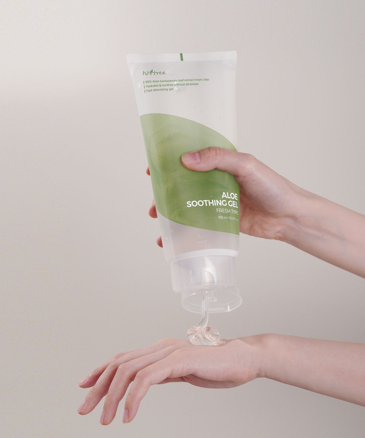이즈앤트리(ISNTREE) 알로에 수딩 젤 산뜻한 타입 300ml