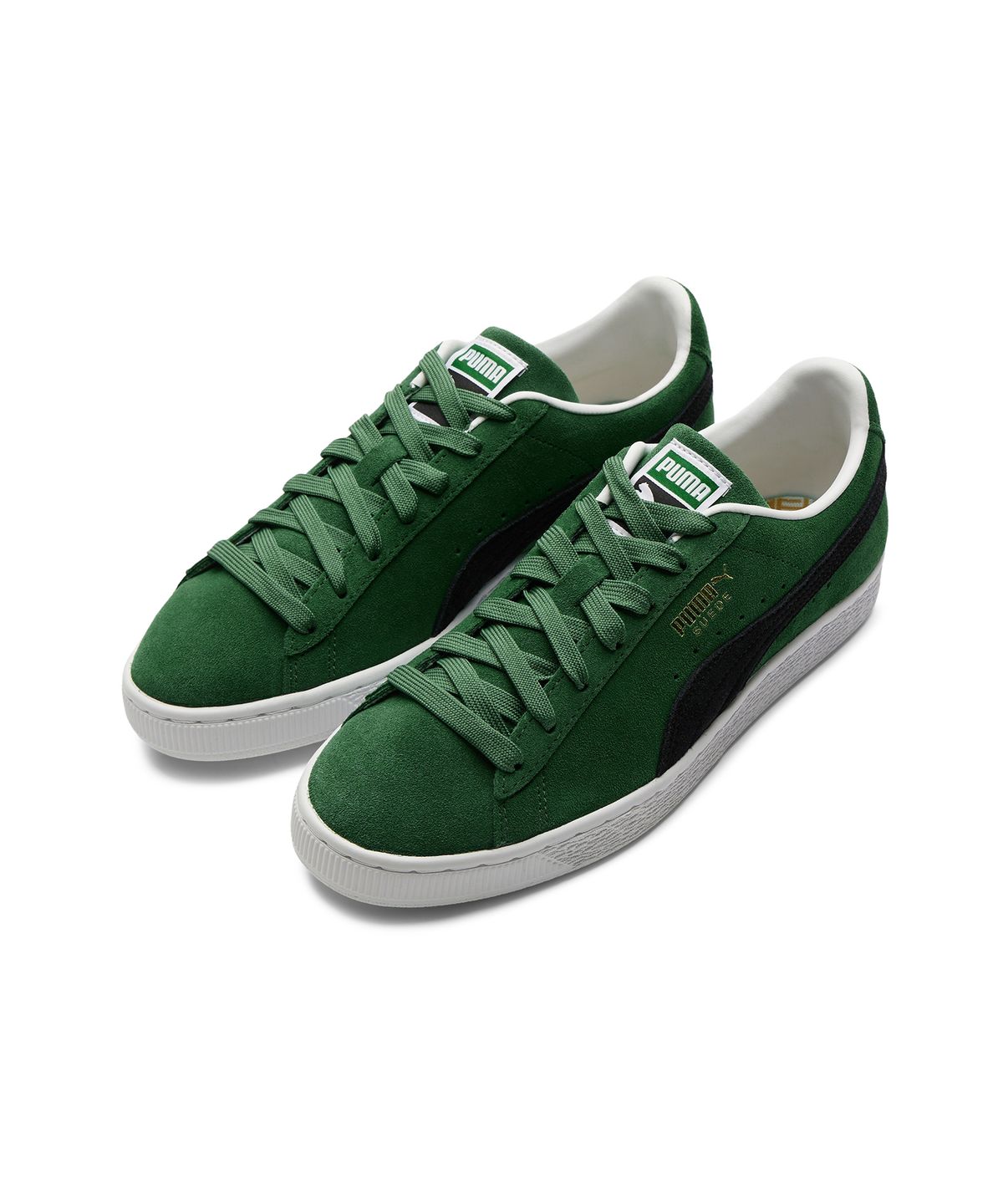 푸마(PUMA) 스웨이드 클래식 XXI - 그린:블랙:화이트 / 374915-67