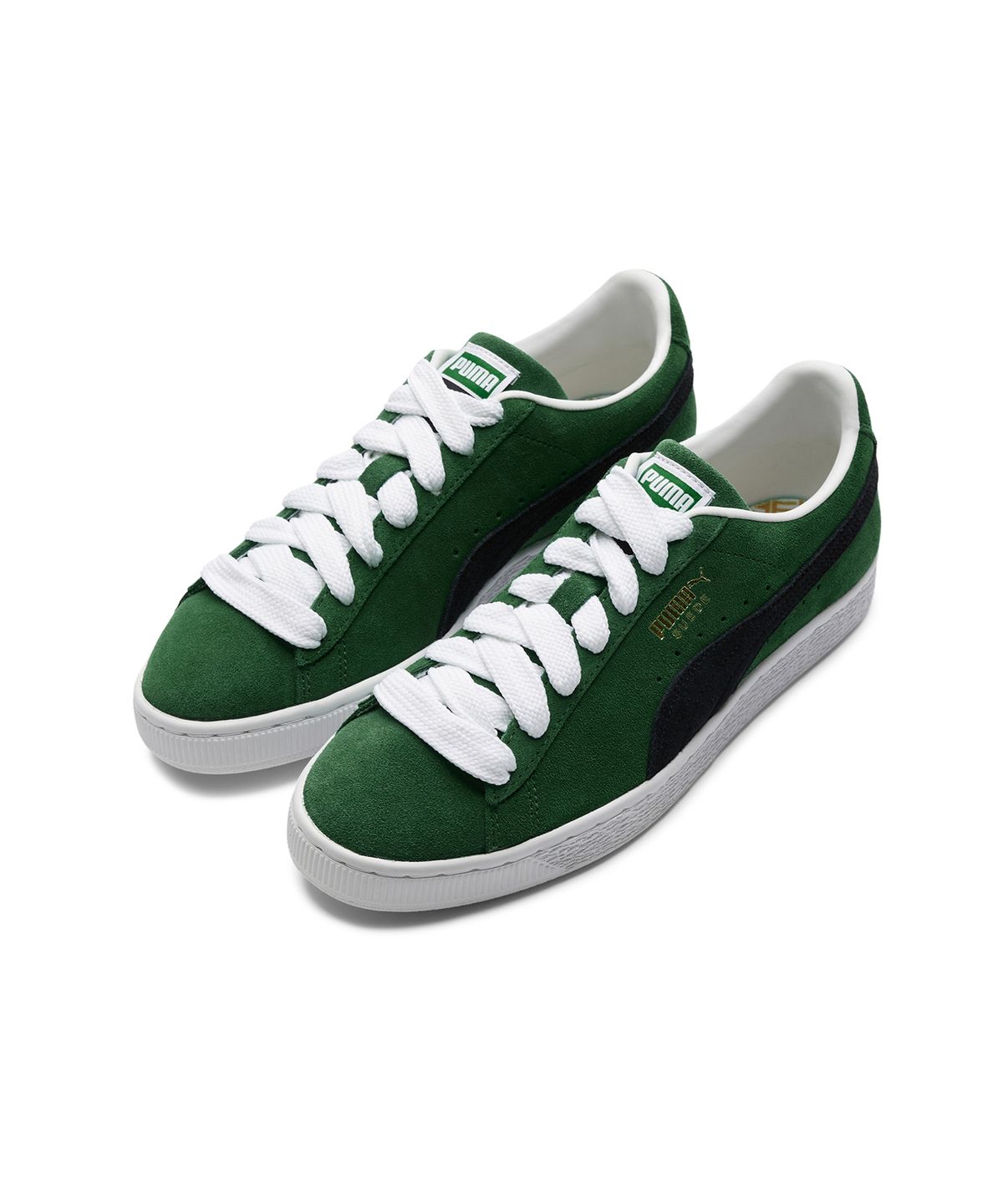 푸마(PUMA) 스웨이드 클래식 XXI - 그린:블랙:화이트 / 374915-67