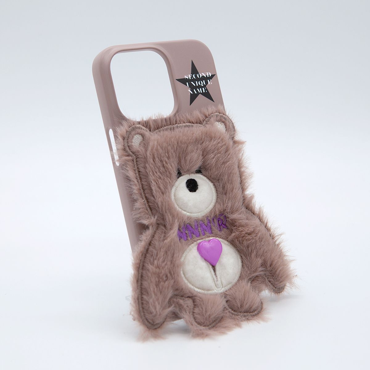 세컨드유니크네임(SECOND UNIQUE NAME) SUN CASE PATCH STAR FUR BEAR THATCH