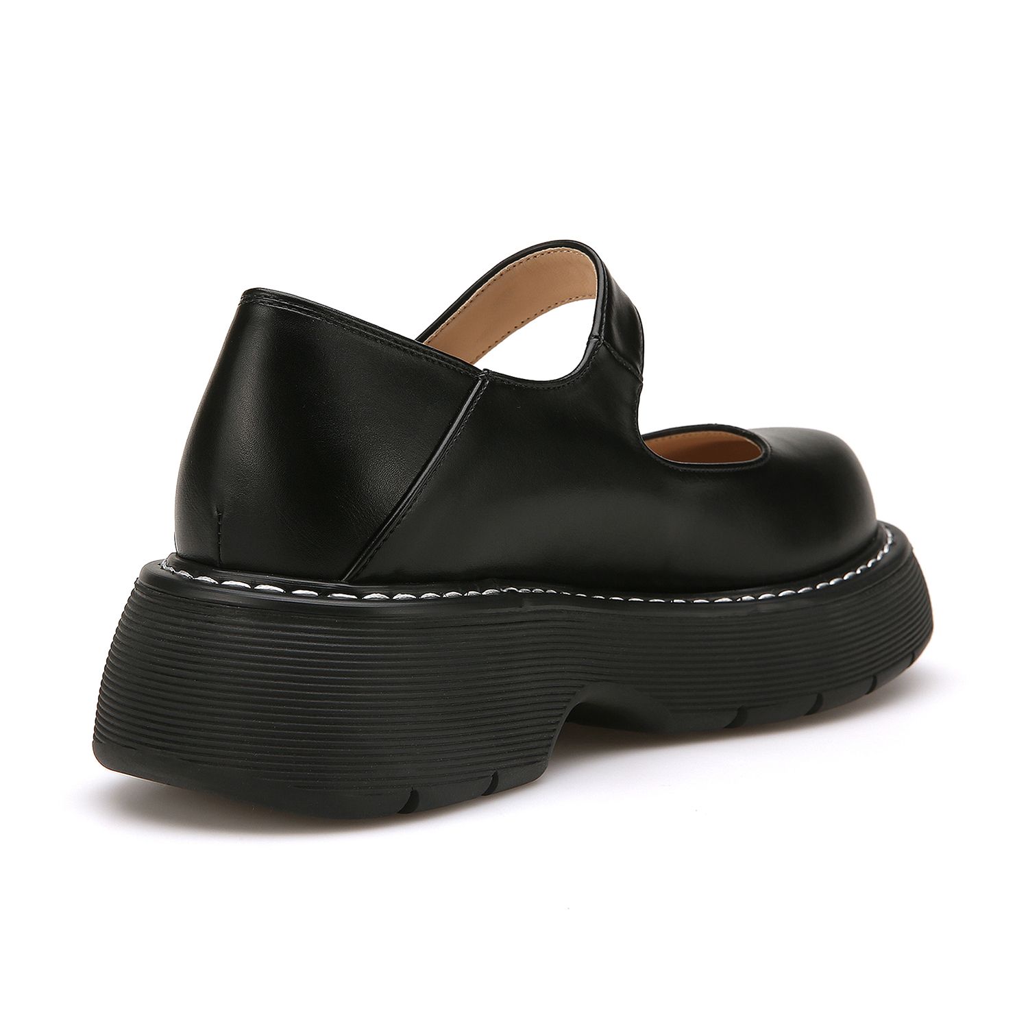 ローファー・オックスフォード saltandchocolate Round Toe Stitch Mary Jane Flat 412315004 4 MUSINSA | SALT AND CHOCOLATE Round Toe Stitch Mary Jane