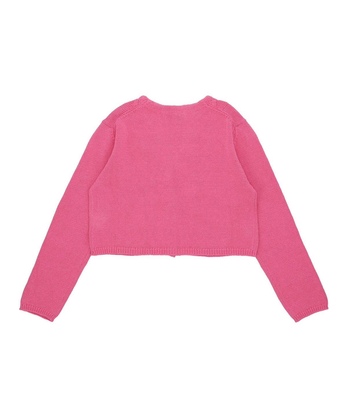 델리센트(DELICCENT) 브이넥 크롭 가디건 [PINK]