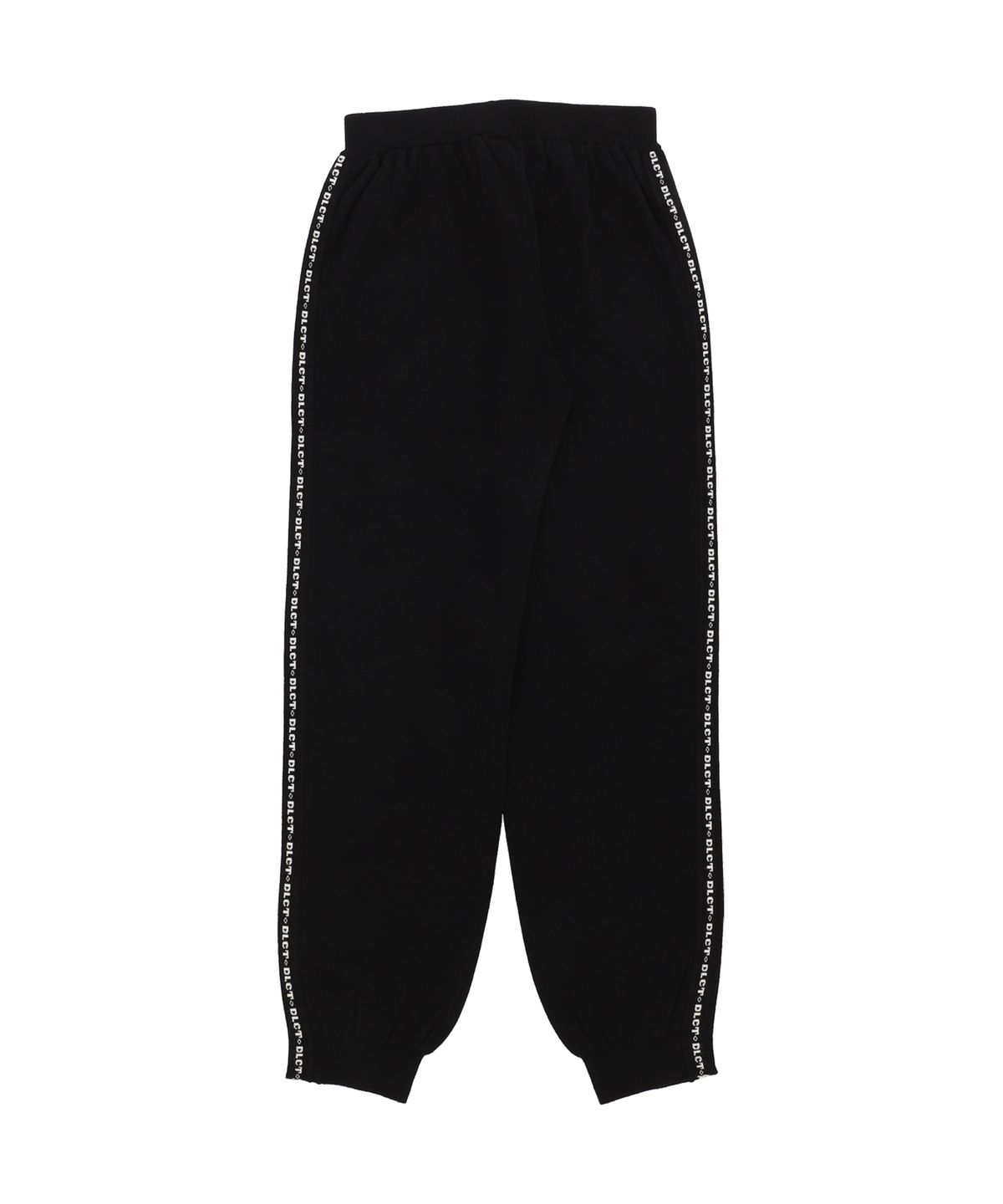델리센트(DELICCENT) 와끼 레터링 밴딩 팬츠 [BLACK]