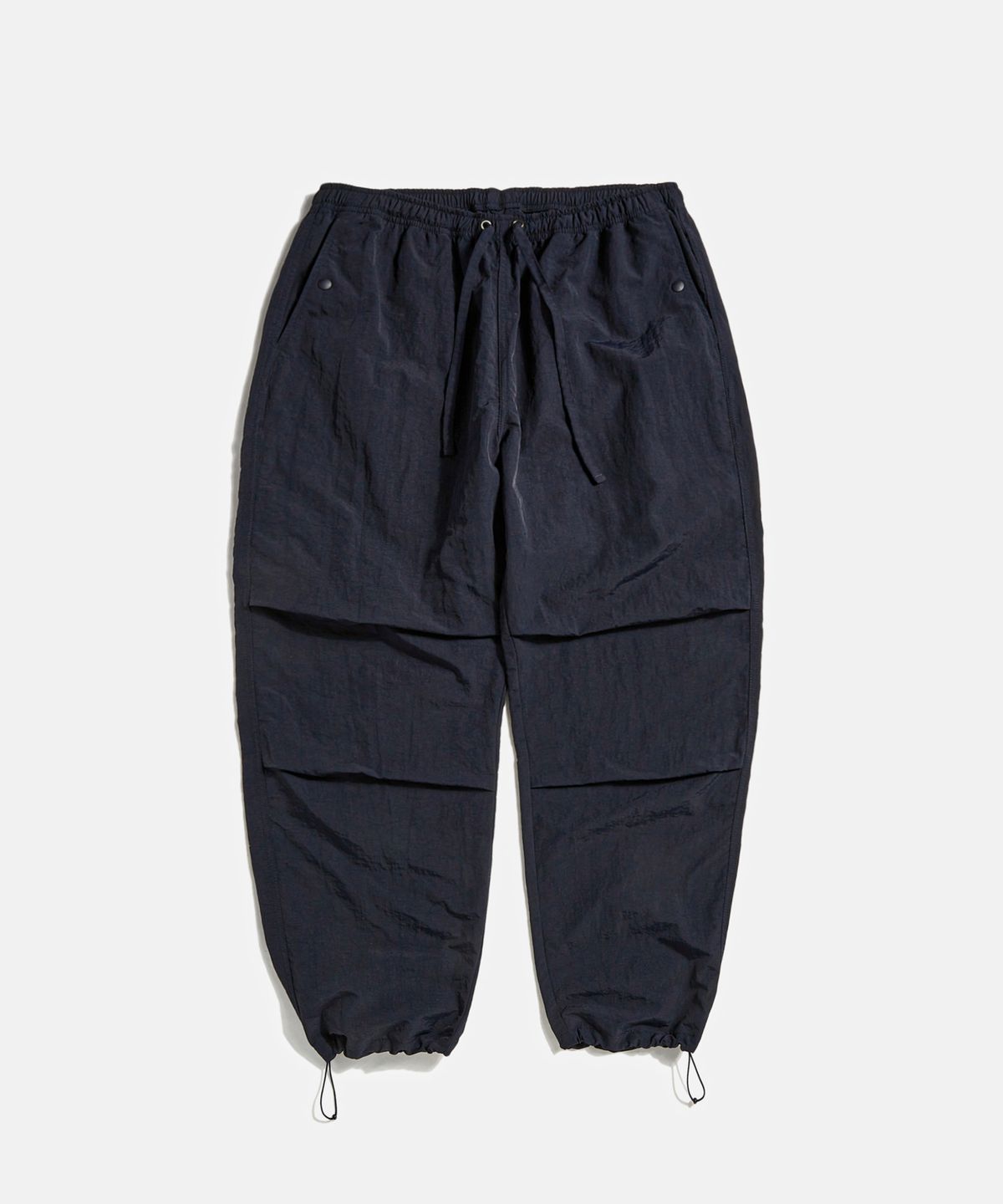 에스피오나지(ESPIONAGE) Nylon Warm Up Pants Dark Navy