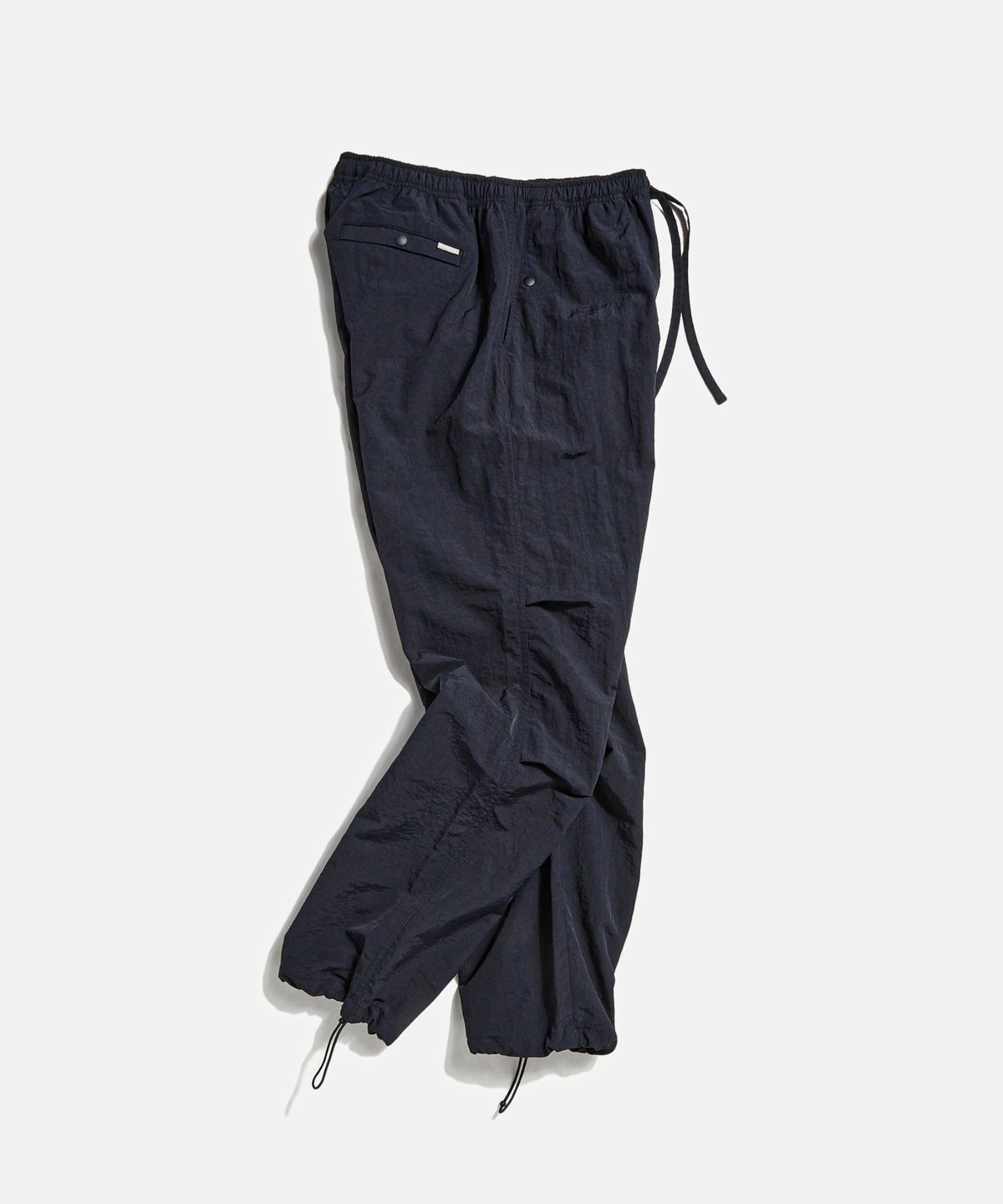 에스피오나지(ESPIONAGE) Nylon Warm Up Pants Dark Navy