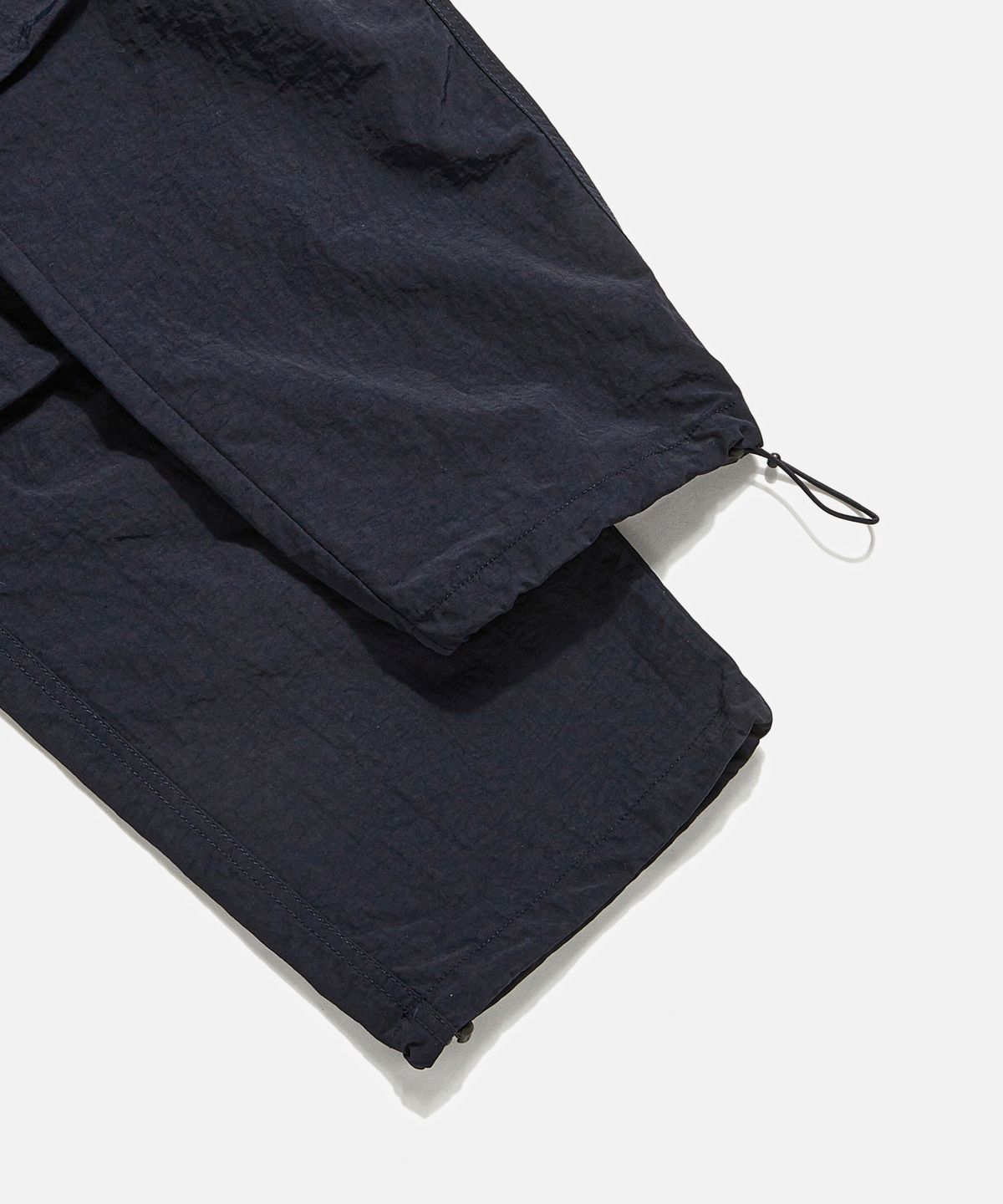 에스피오나지(ESPIONAGE) Nylon Warm Up Pants Dark Navy