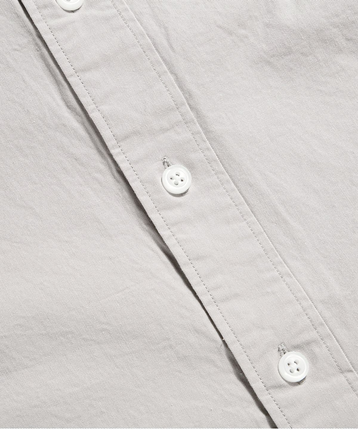 에스피오나지(ESPIONAGE) Cotton Over Shirt Light Grey