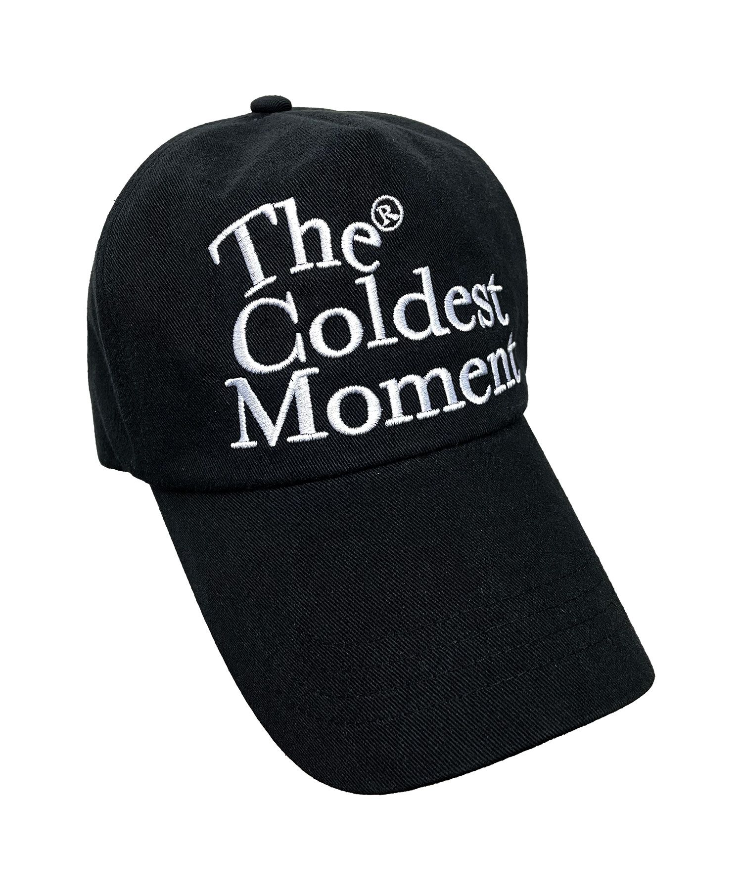 MUSINSA公式 | THE COLDEST MOMENT TCM logo cap (black)