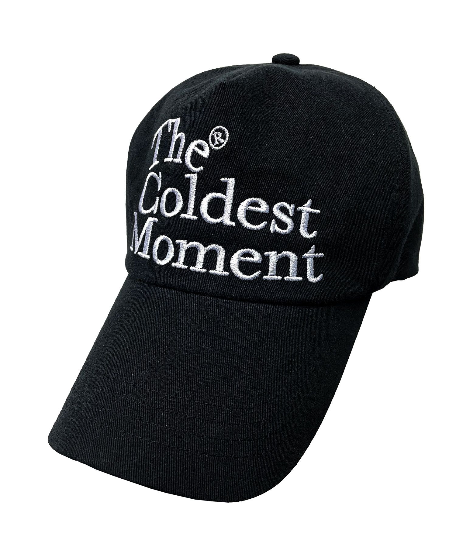 ★2025SS新作★THE COLDEST MOMENT★TCM ethnic 3 panel cap MUSINSA公式 | THE COLDEST MOMENT TCM logo cap (black)