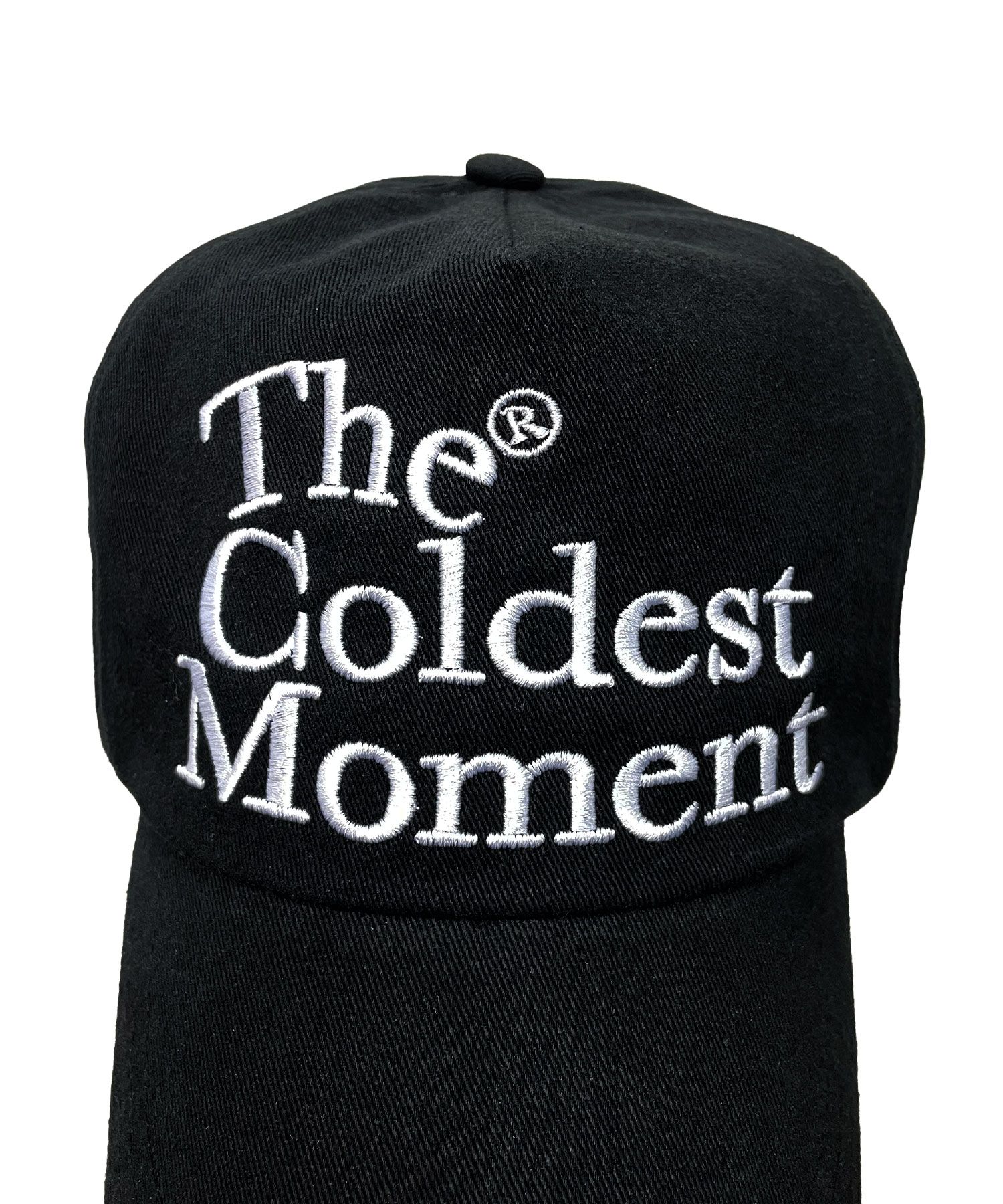 MUSINSA公式 | THE COLDEST MOMENT TCM logo cap (black)
