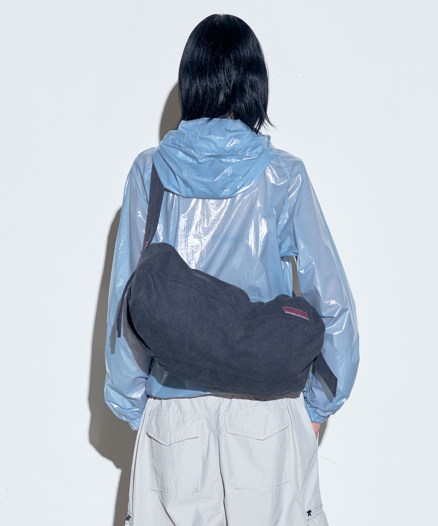 MUSINSA | SCULPTOR Vintage Canvas Duffel Bag Black