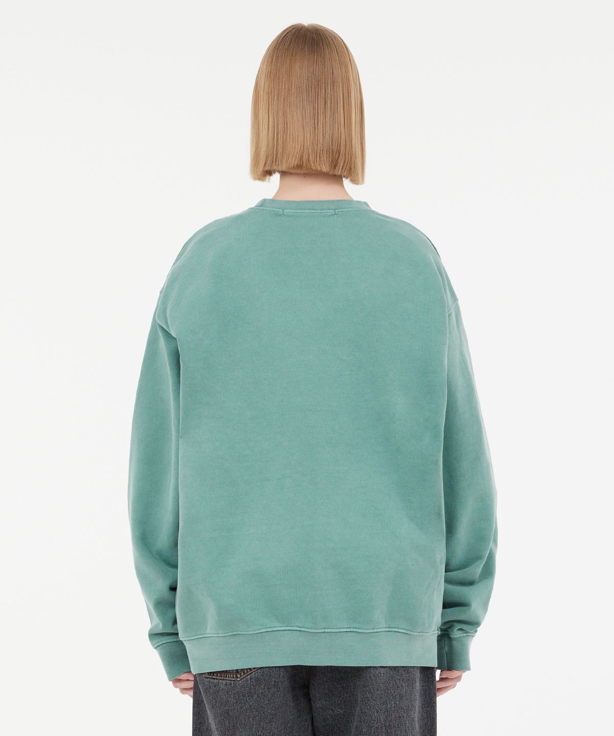 엘엠씨(LMC) OVERDYED SPIRAL SWEATSHIRT red