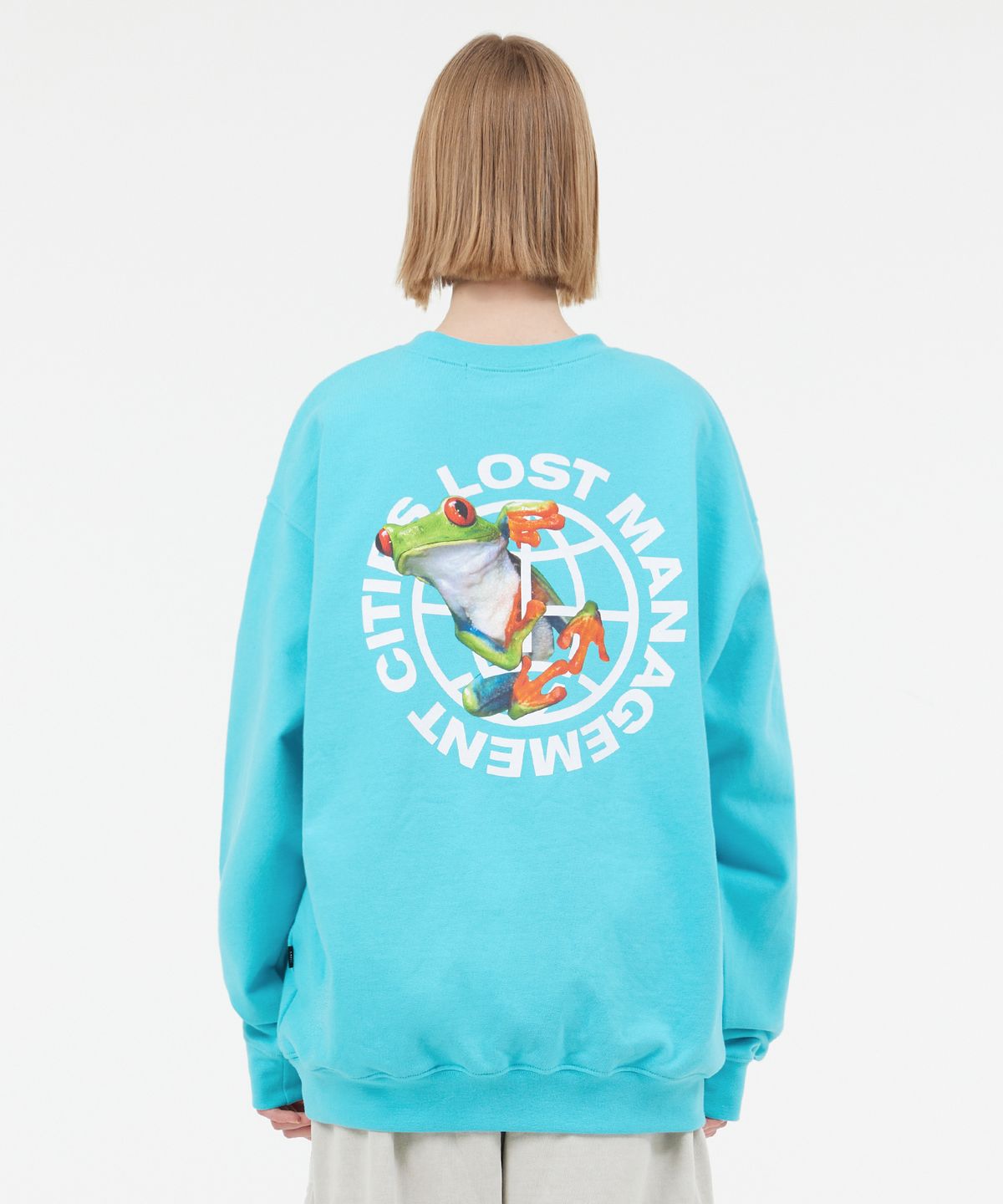 엘엠씨(LMC) FROG SWEATSHIRT mint