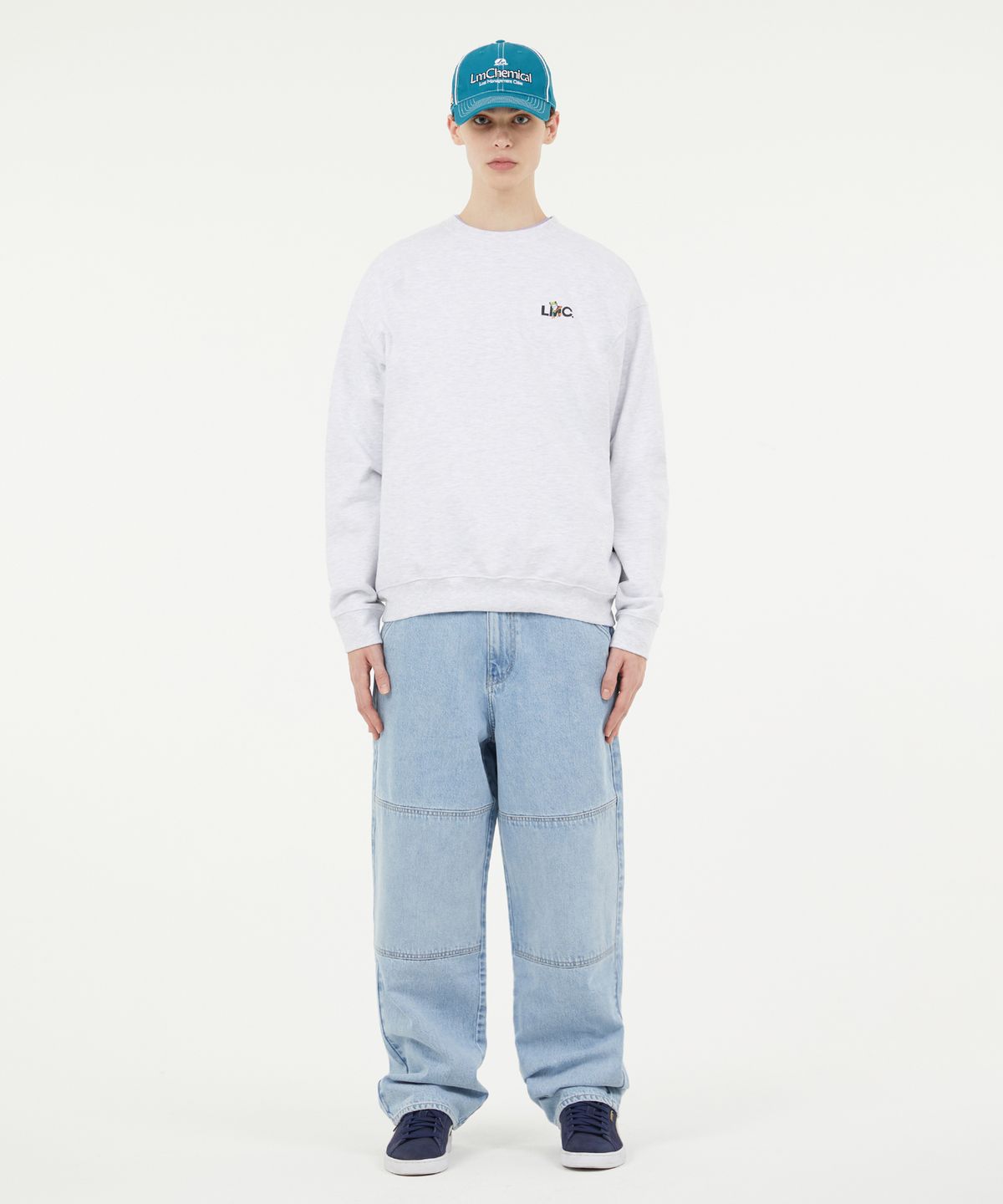 엘엠씨(LMC) FROG SWEATSHIRT light heather gray