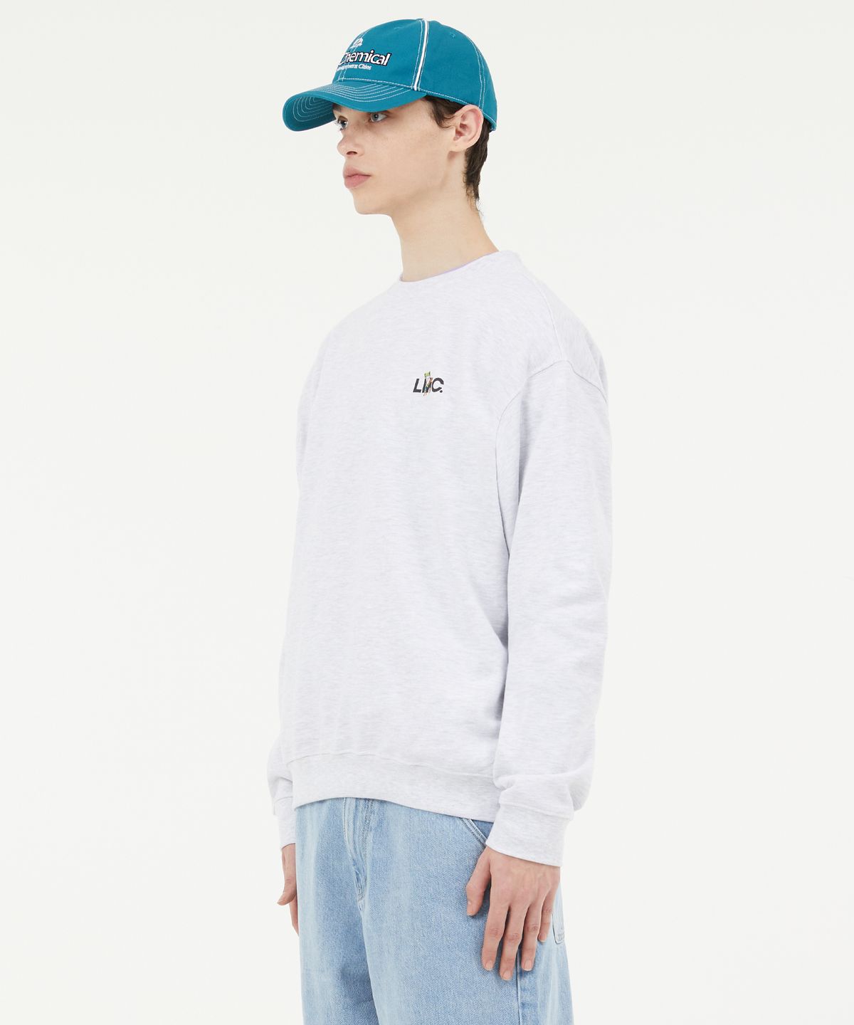 엘엠씨(LMC) FROG SWEATSHIRT light heather gray