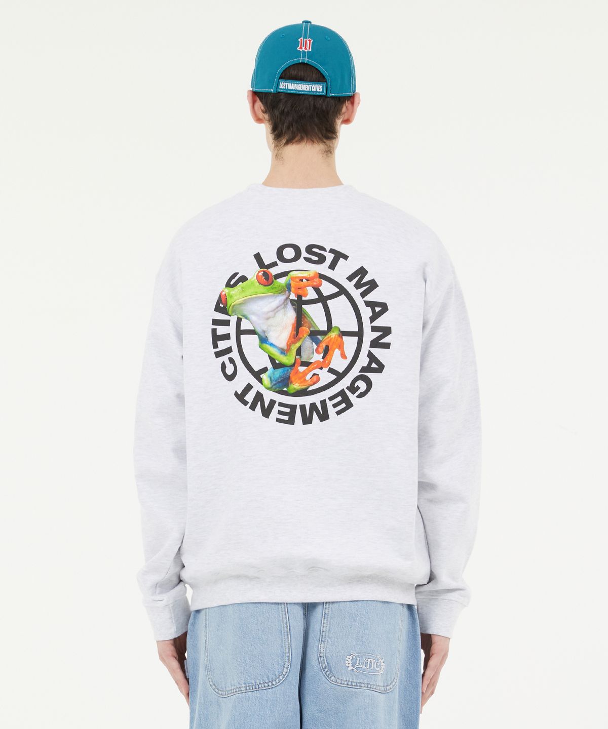 엘엠씨(LMC) FROG SWEATSHIRT light heather gray